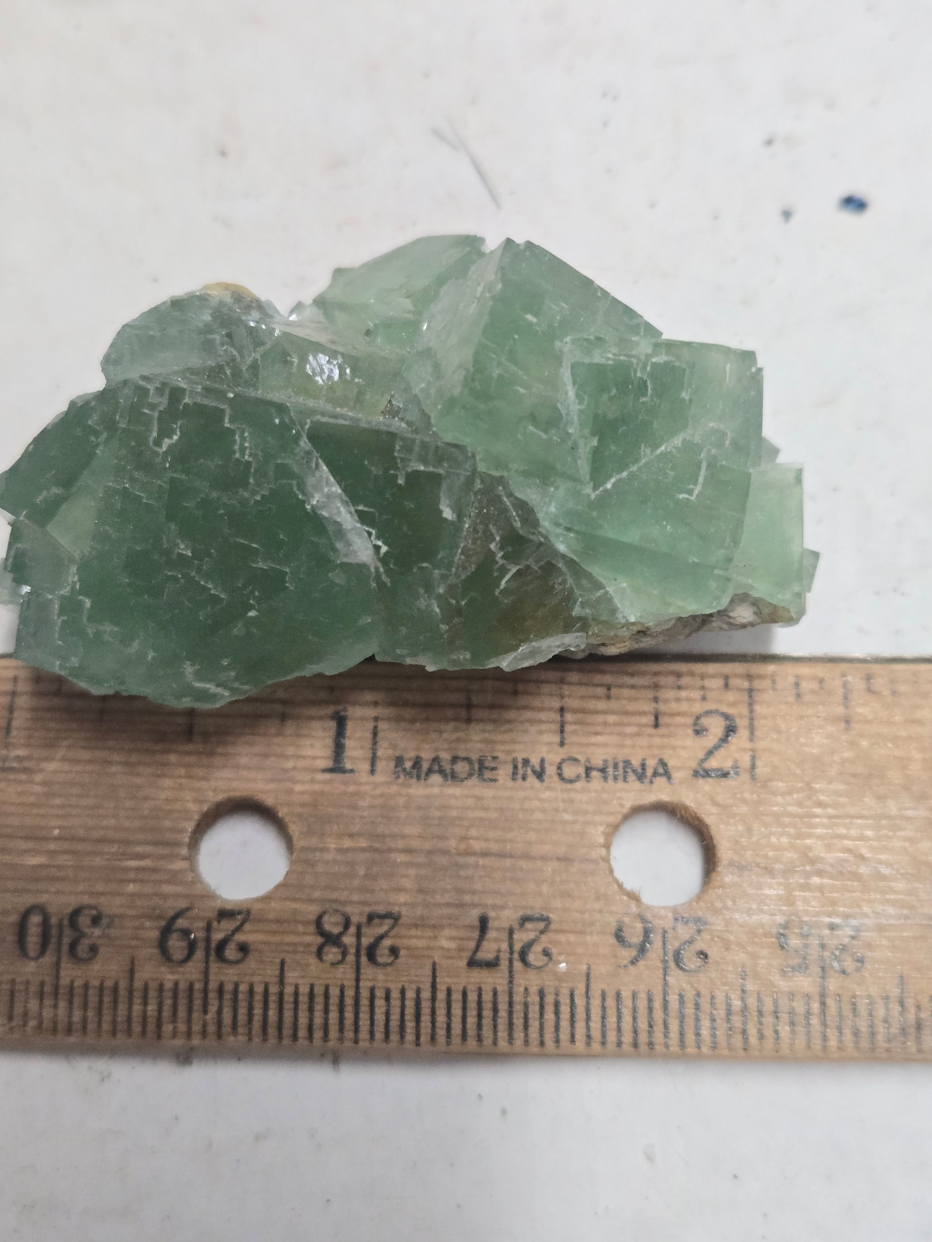Green fluorite