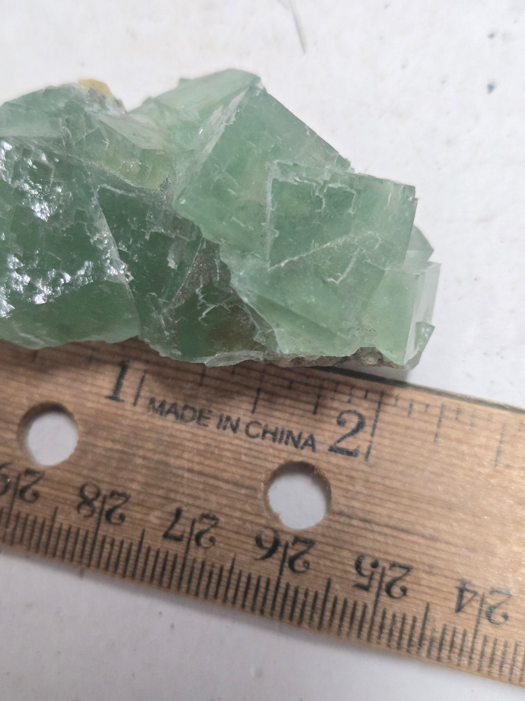 Green fluorite