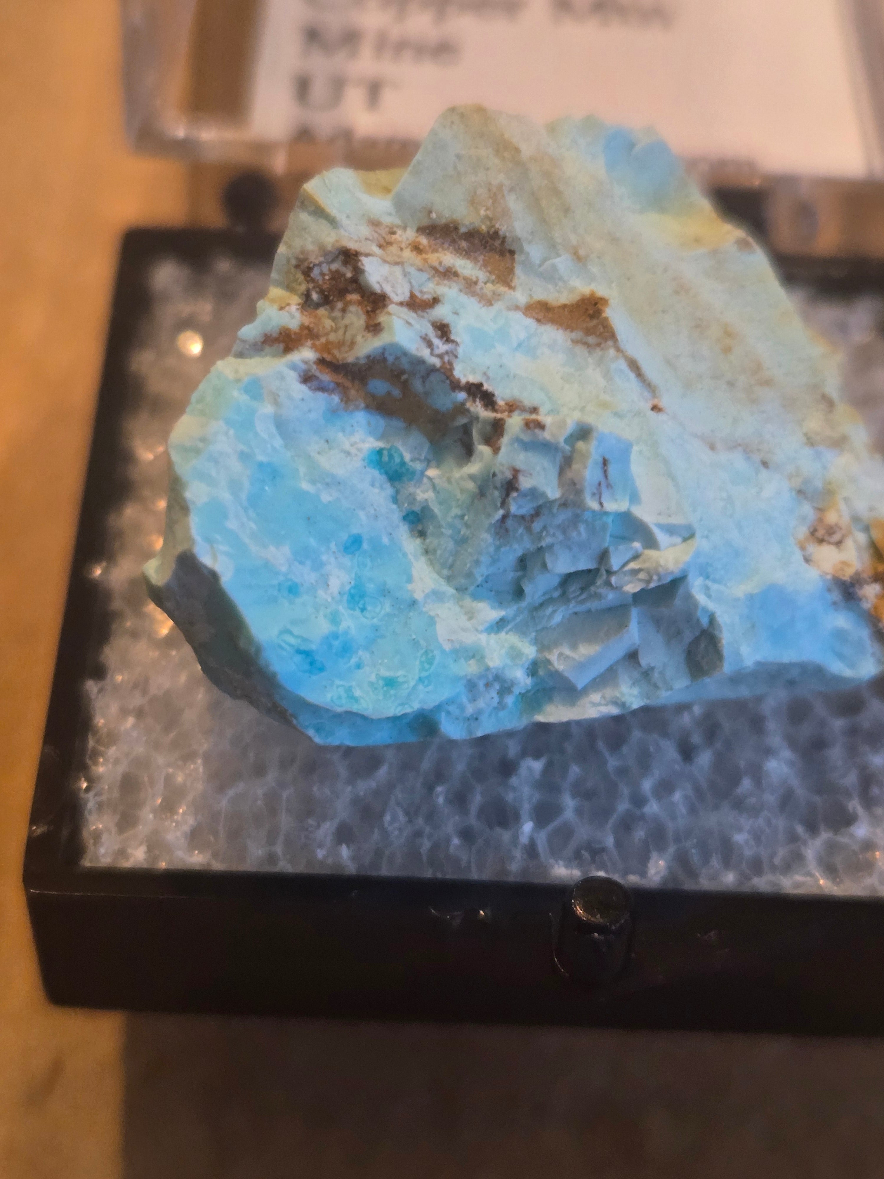Halloysite var cuprian
