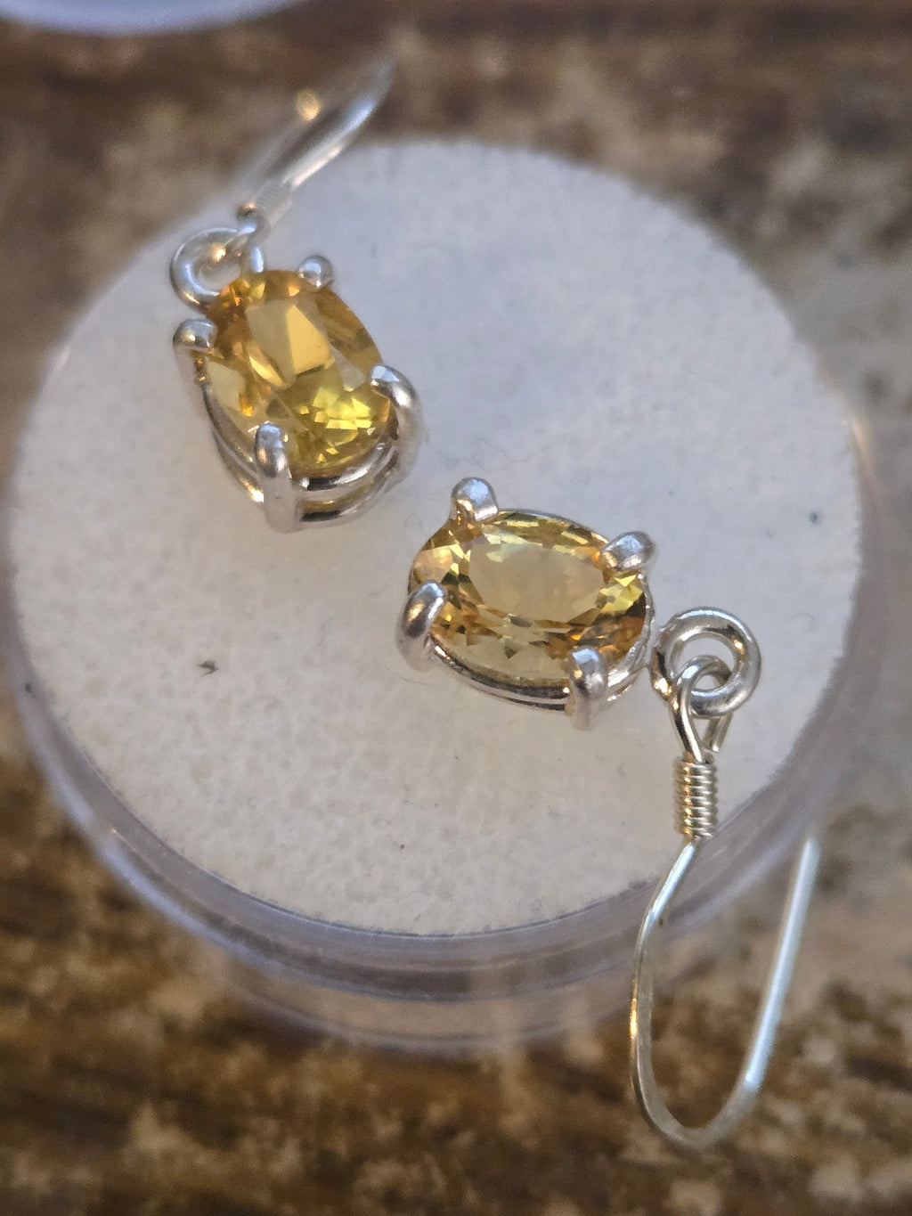 Heliodor Dangle Earrings