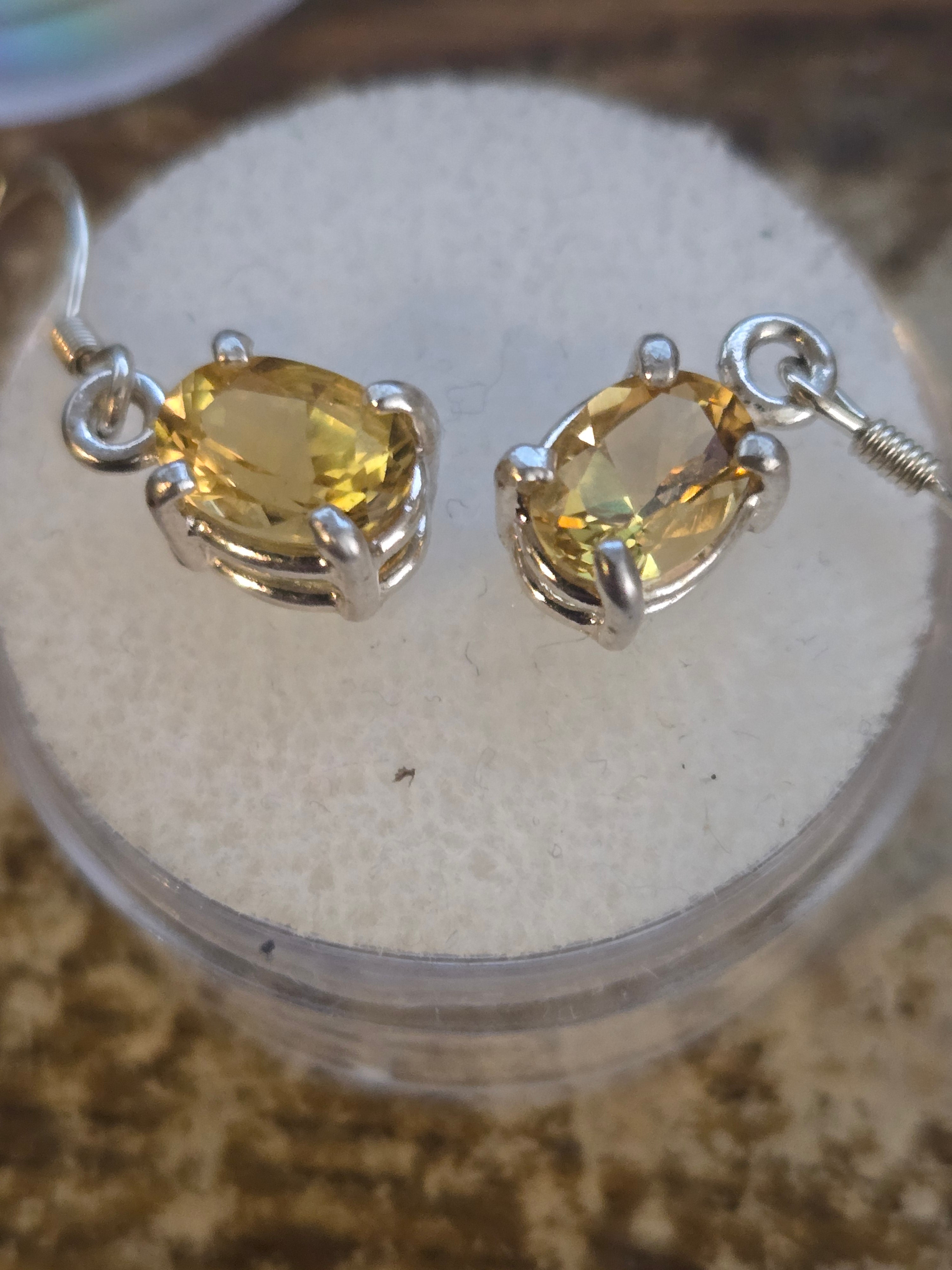 Heliodor Dangle Earrings