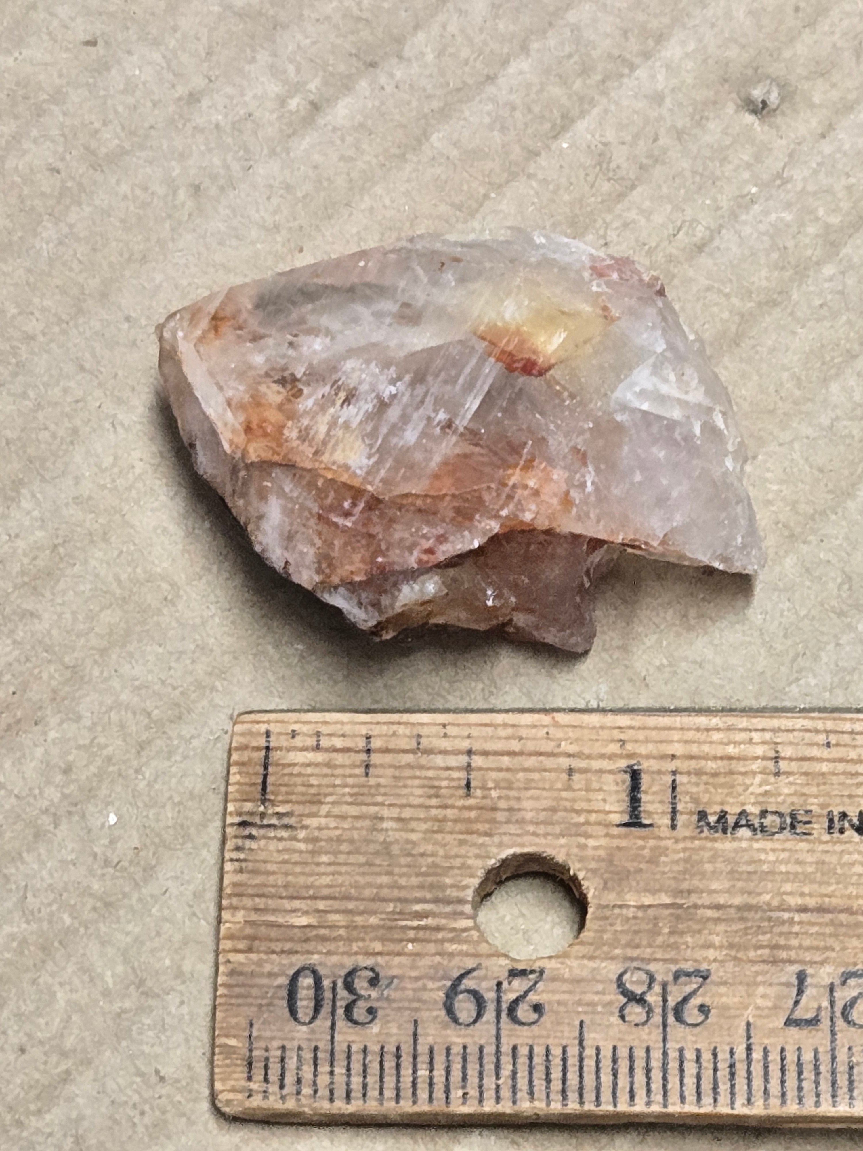 Hematite included Quartz Crystal