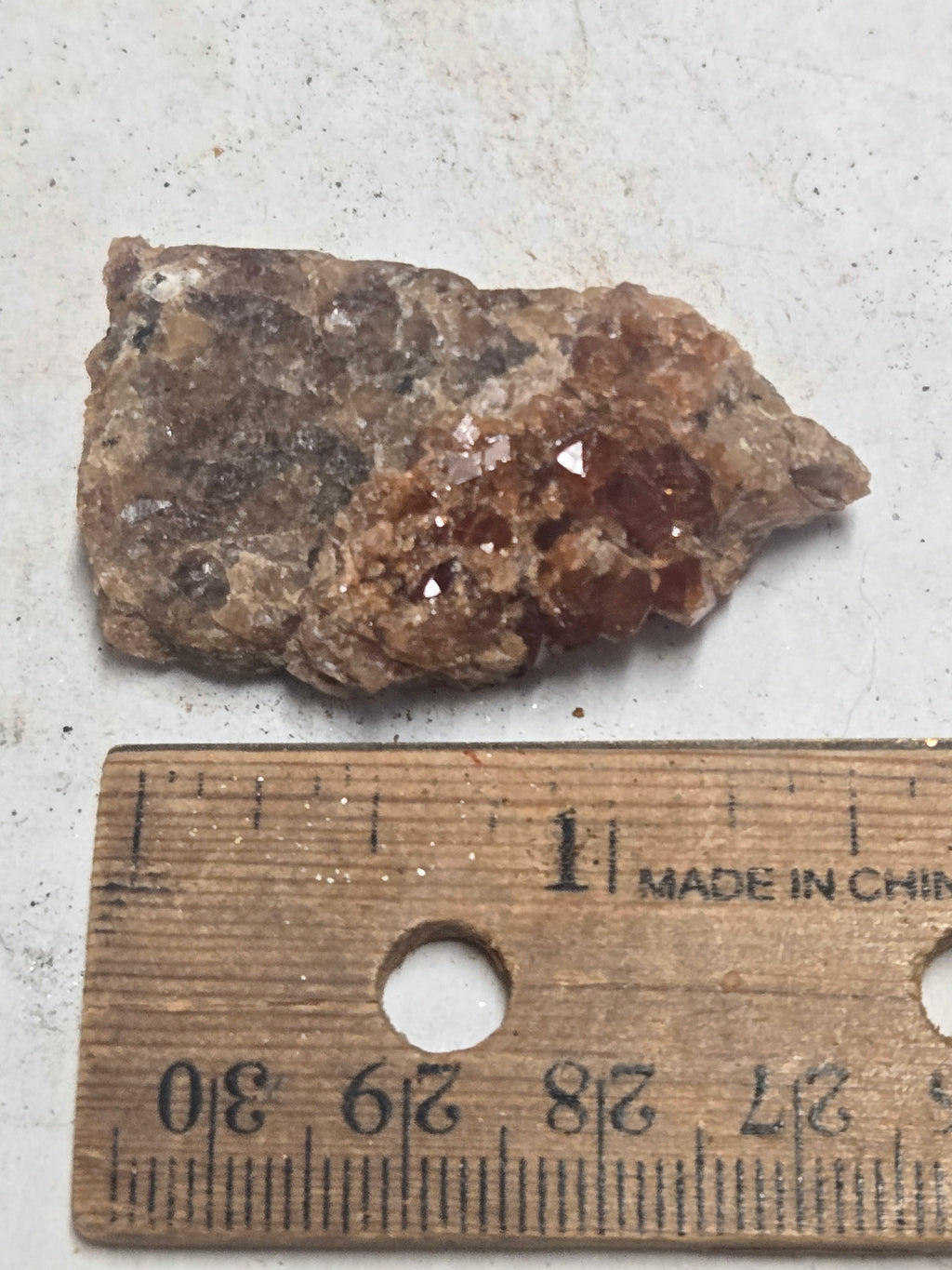 Hessonite garnet