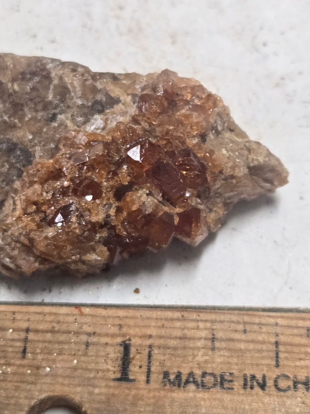 Hessonite garnet
