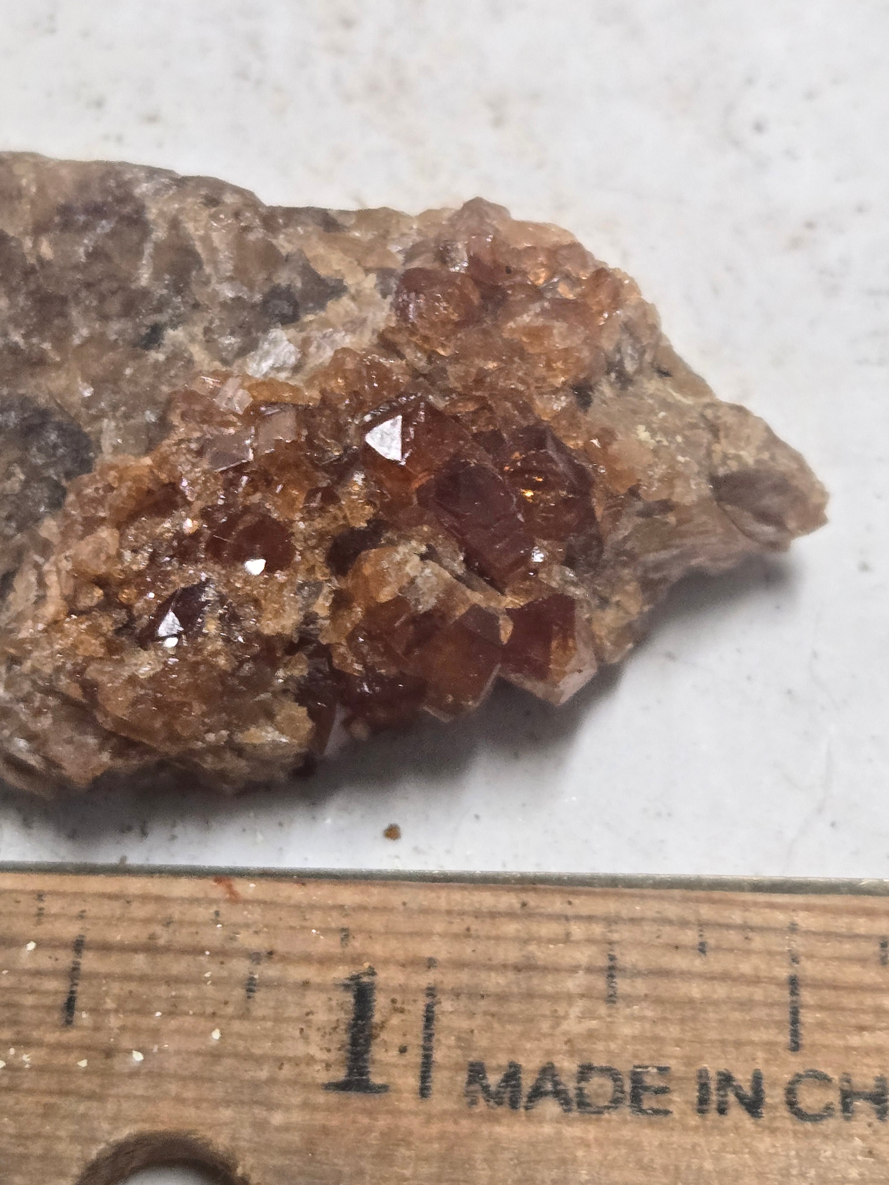 Hessonite garnet