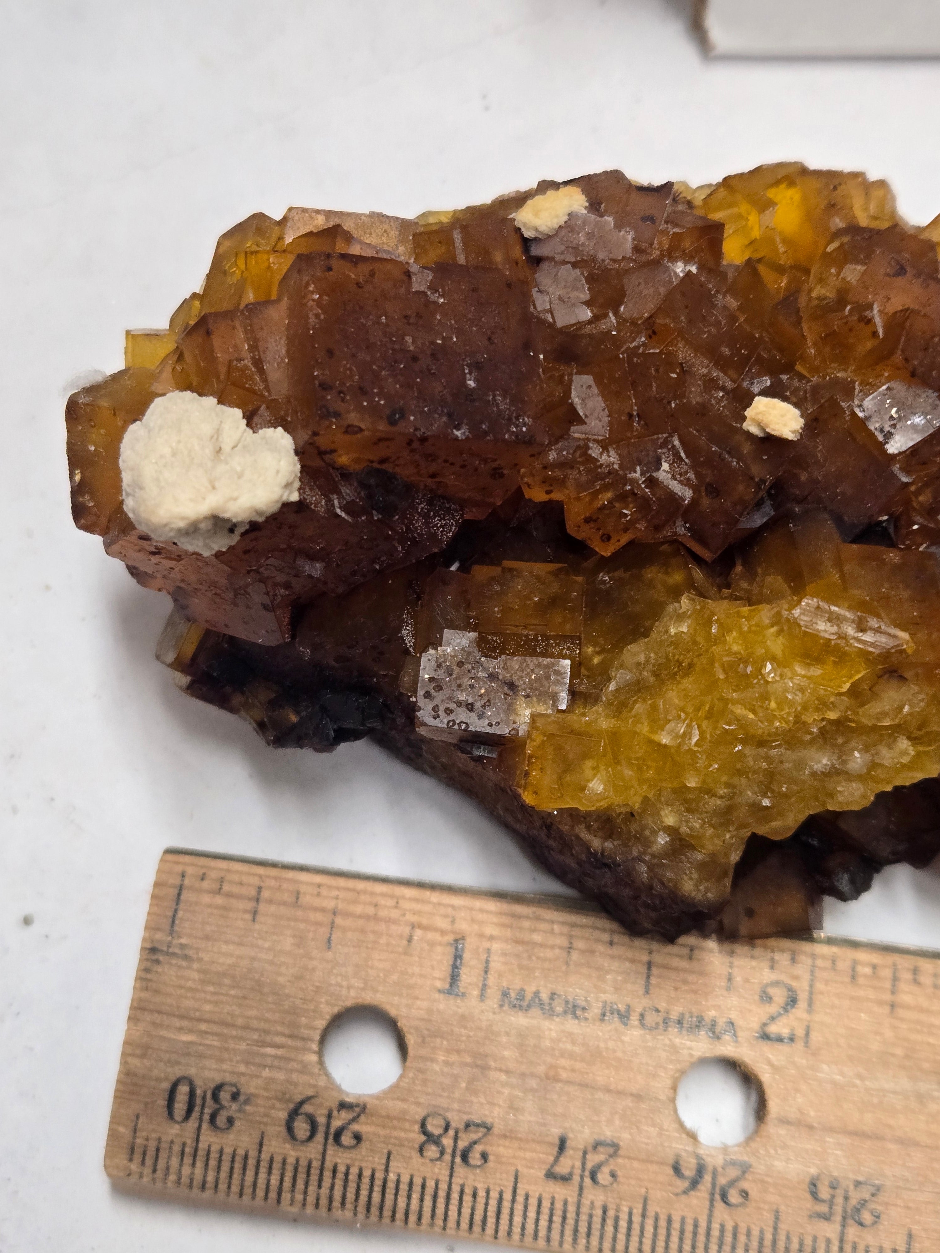 Honey Fluorite specimen