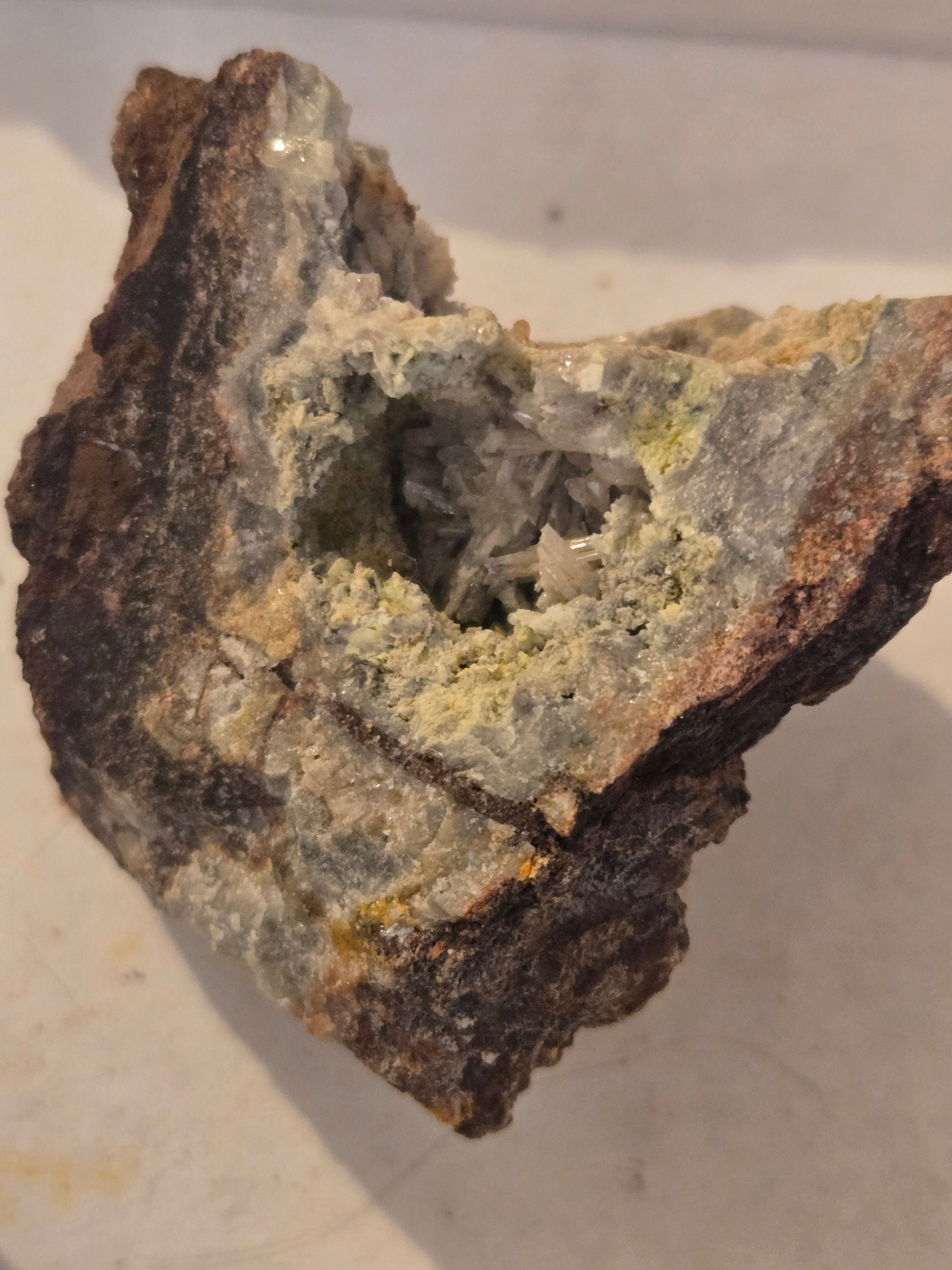 Hydrocerussite w cerussite