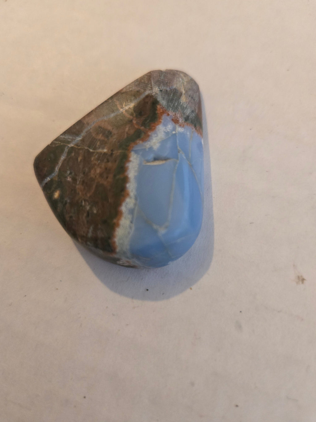 Idaho blue opal specimen