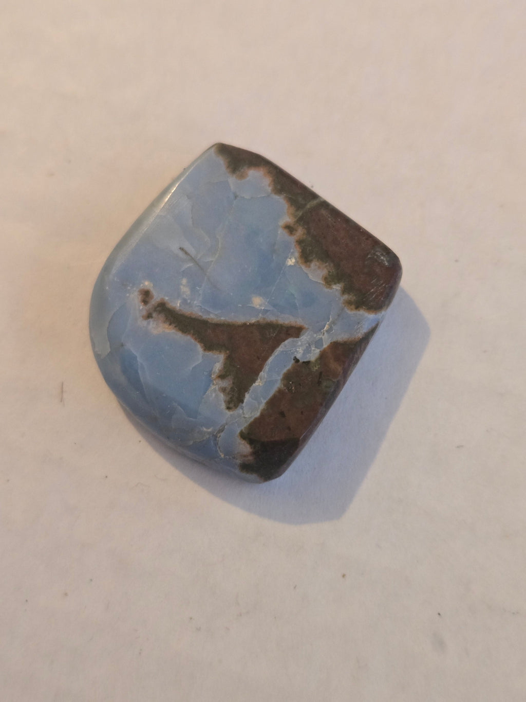 Idaho blue opal specimen