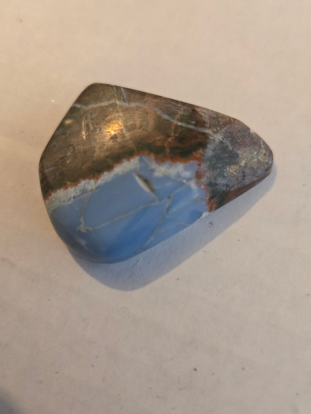 Idaho blue opal specimen