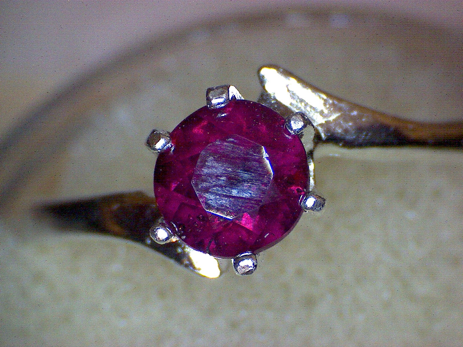 Idaho Garnet Ring