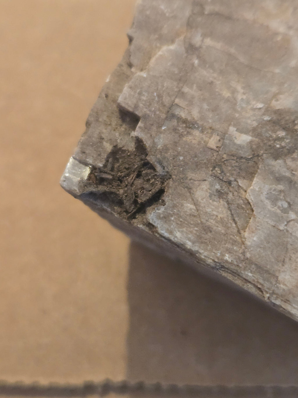 Jixianite in calcite