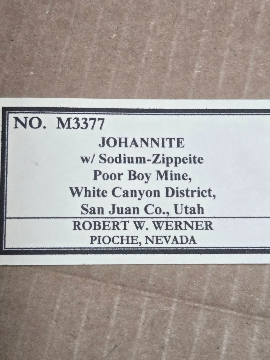 Johannite with Sodium Zippeite