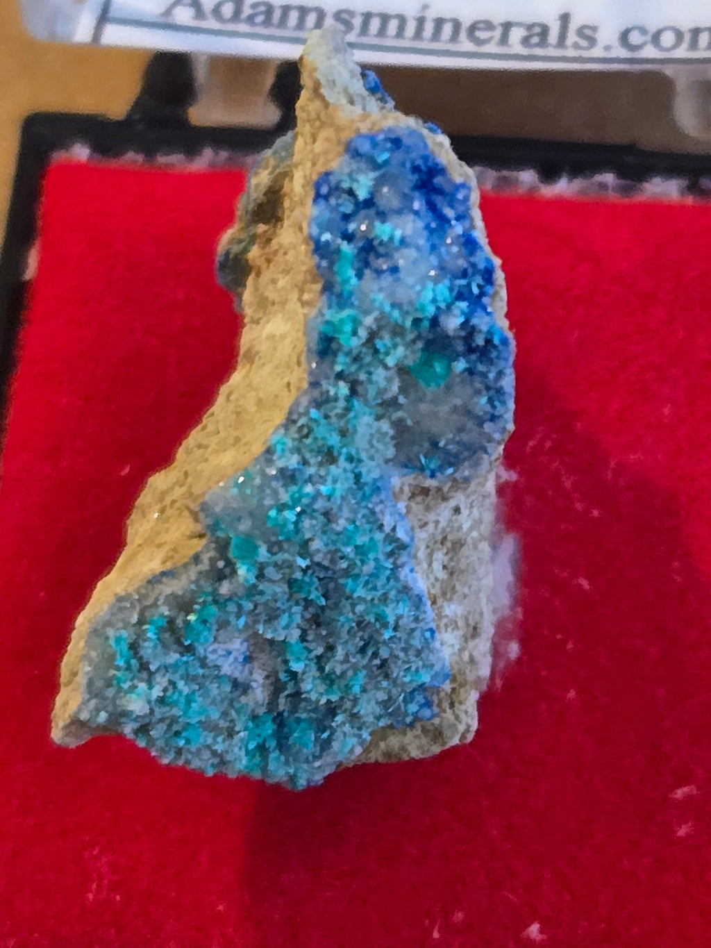 Kinoite on aurichalcite