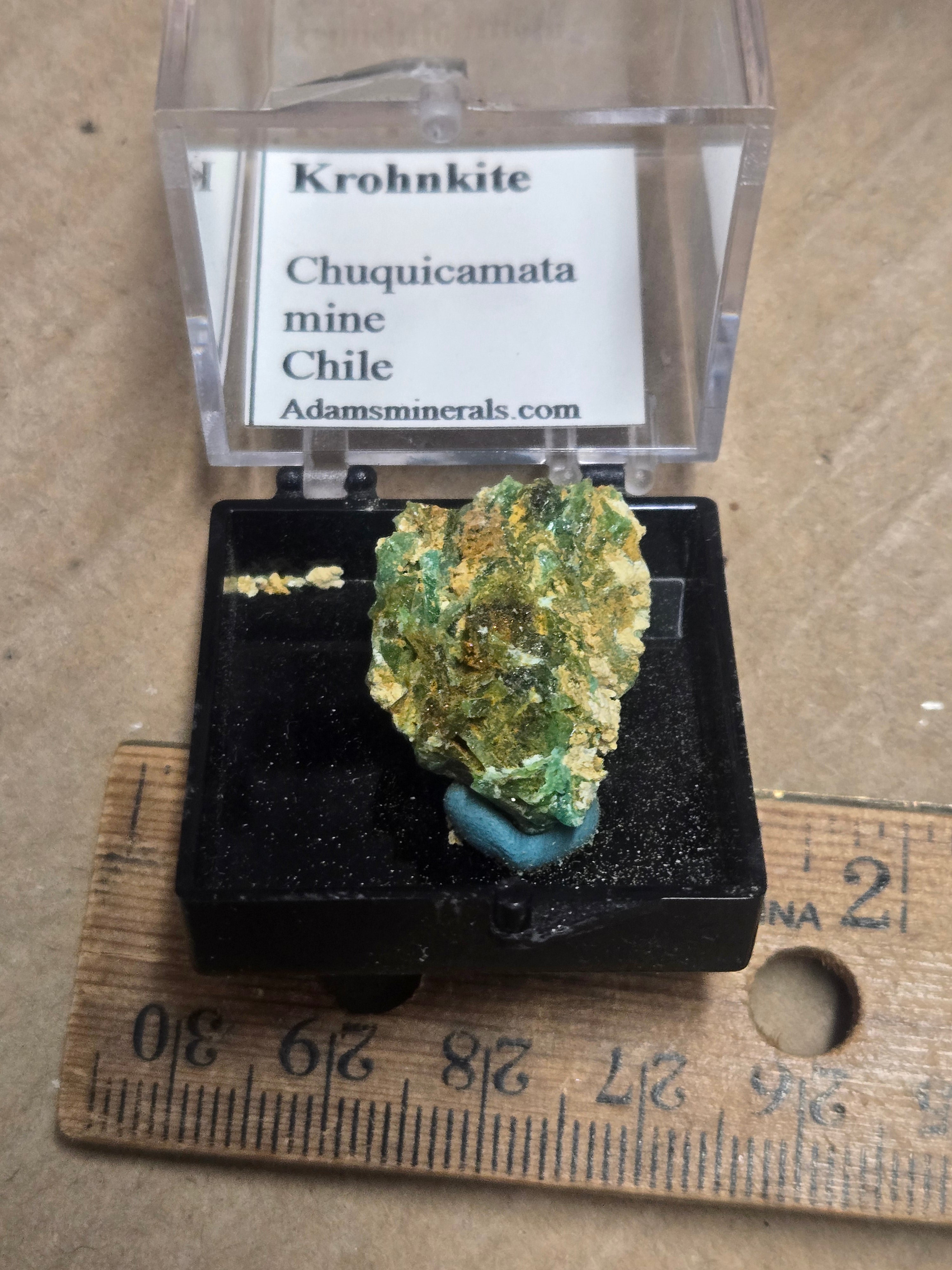 Krohnkite Changoite