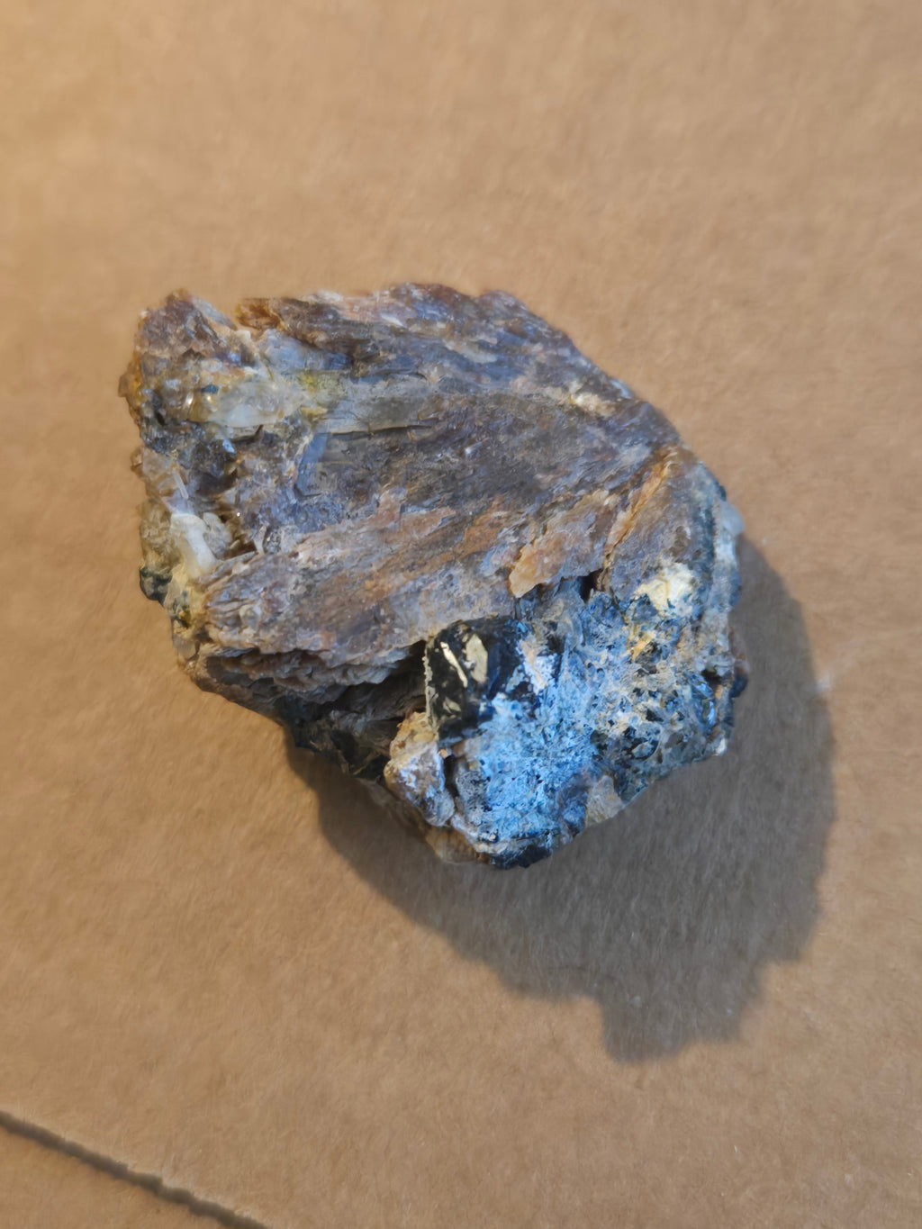 Lazulite on whiteite