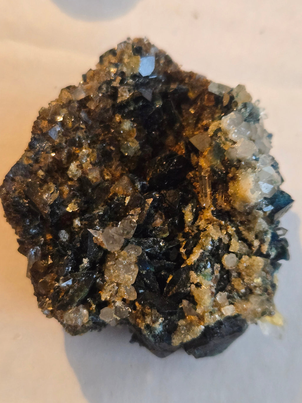 Lazulite with quartz specimen