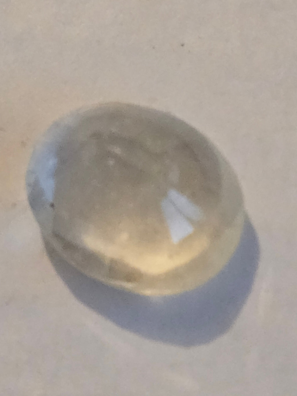 Libyan Desert Glass facet