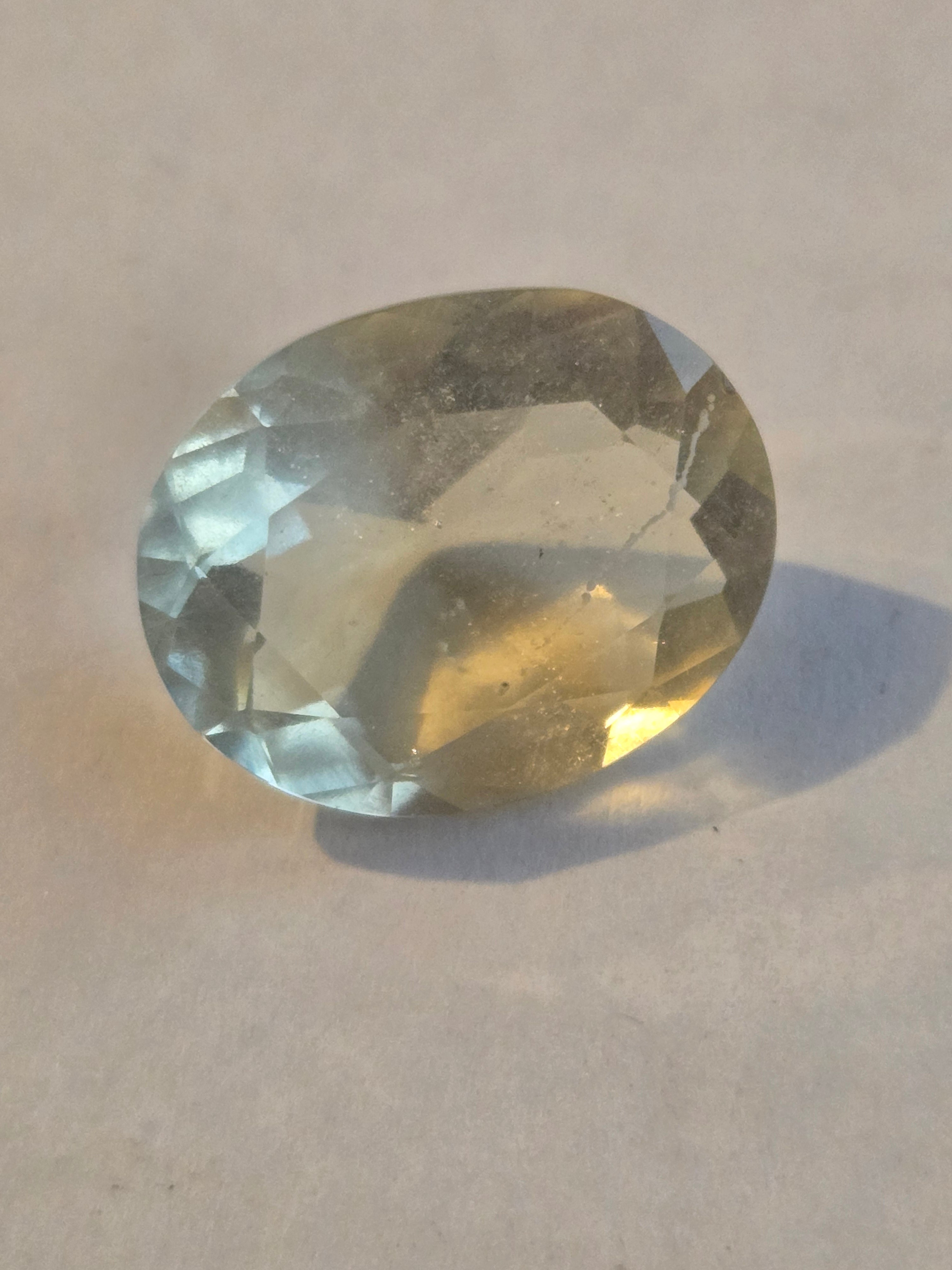 Libyan Desert Glass facet