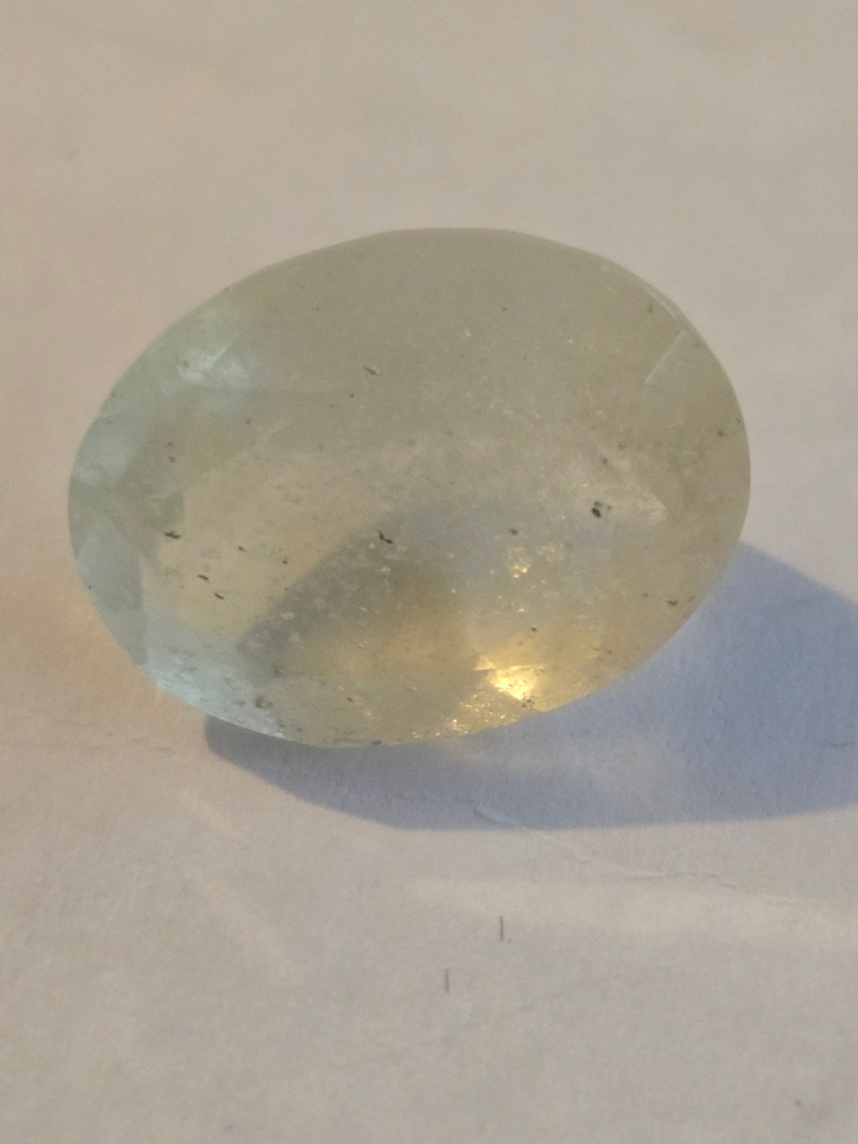 Libyan Desert Glass facet