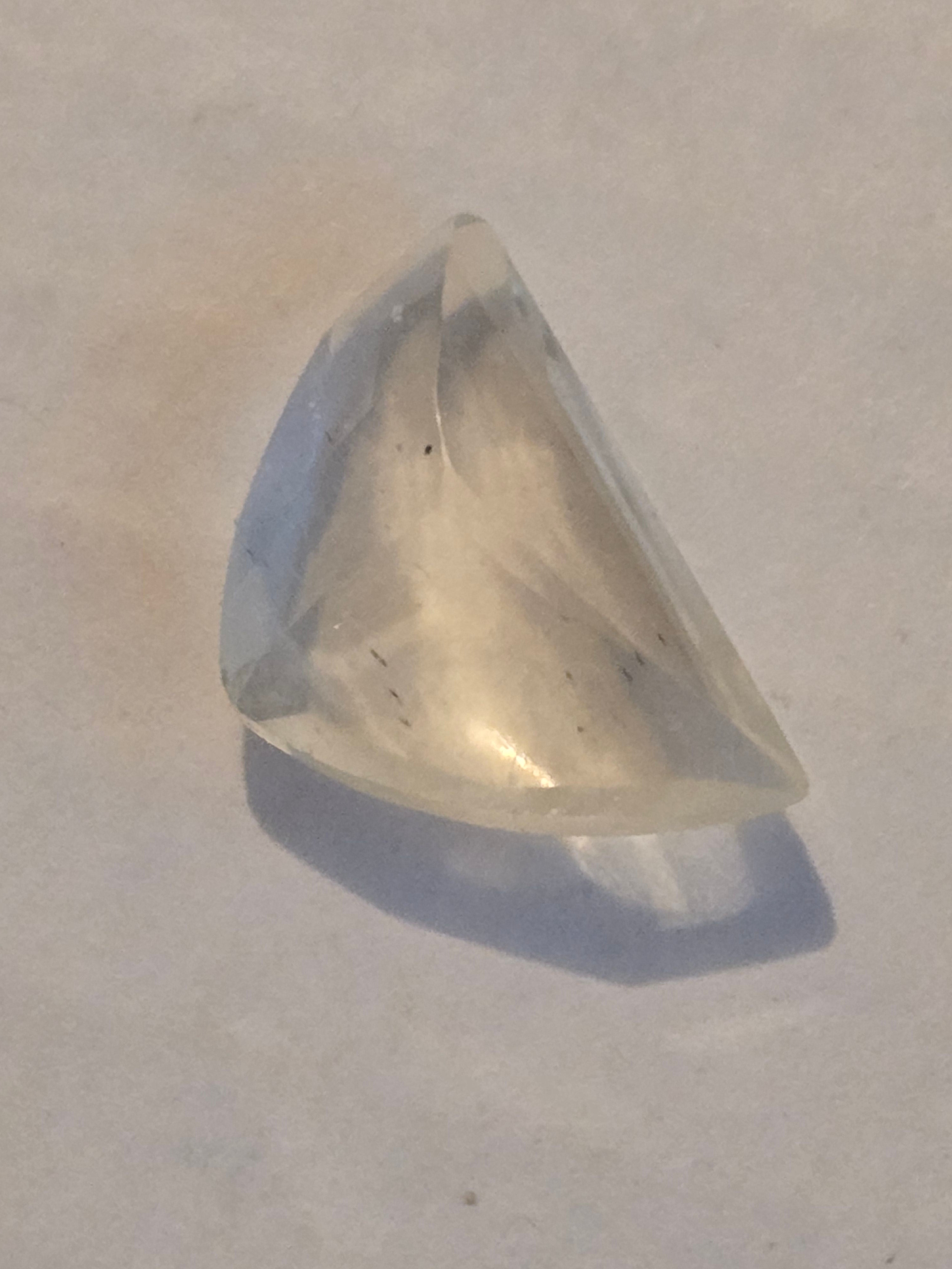 Libyan Desert Glass facet