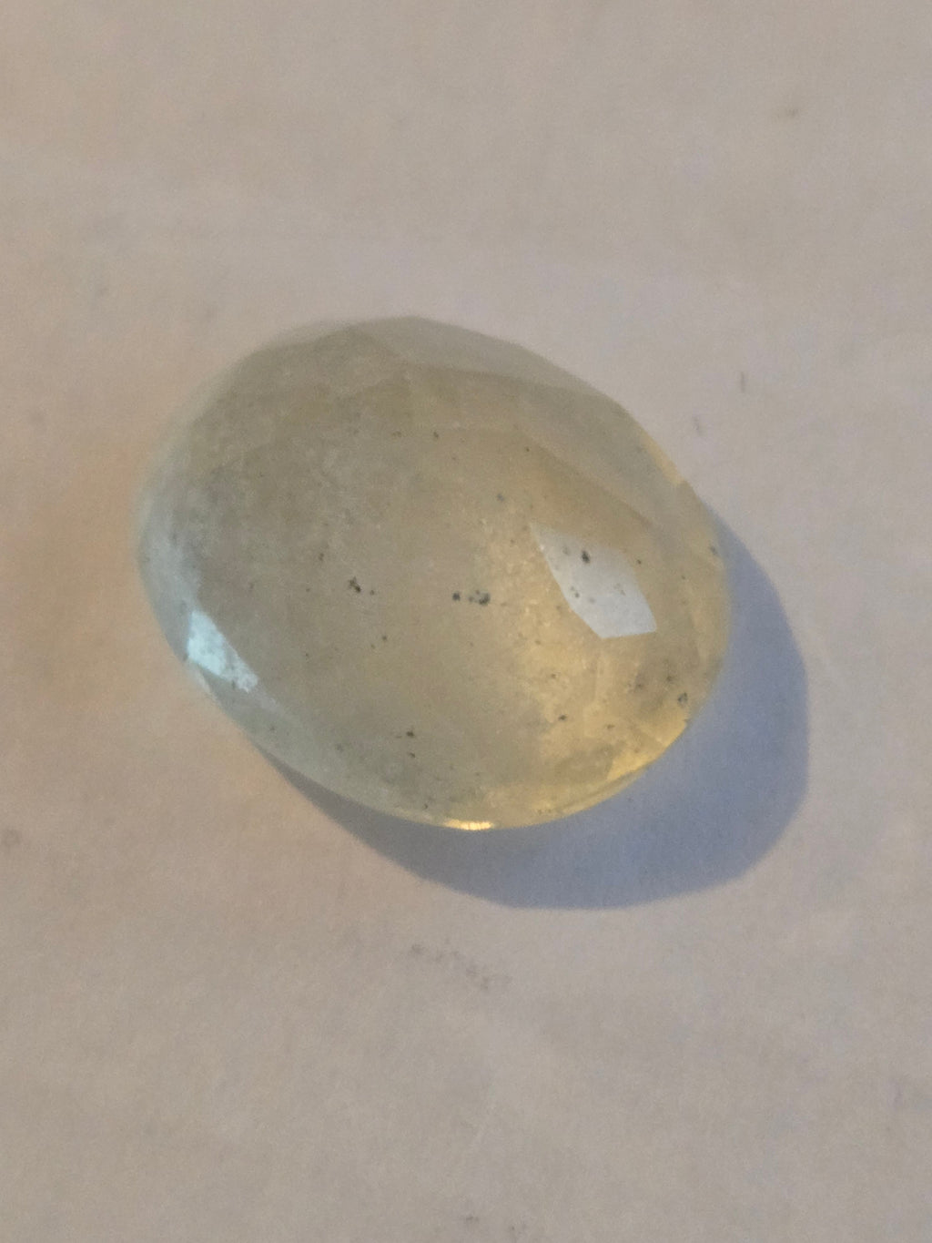 Libyan Desert Glass facet