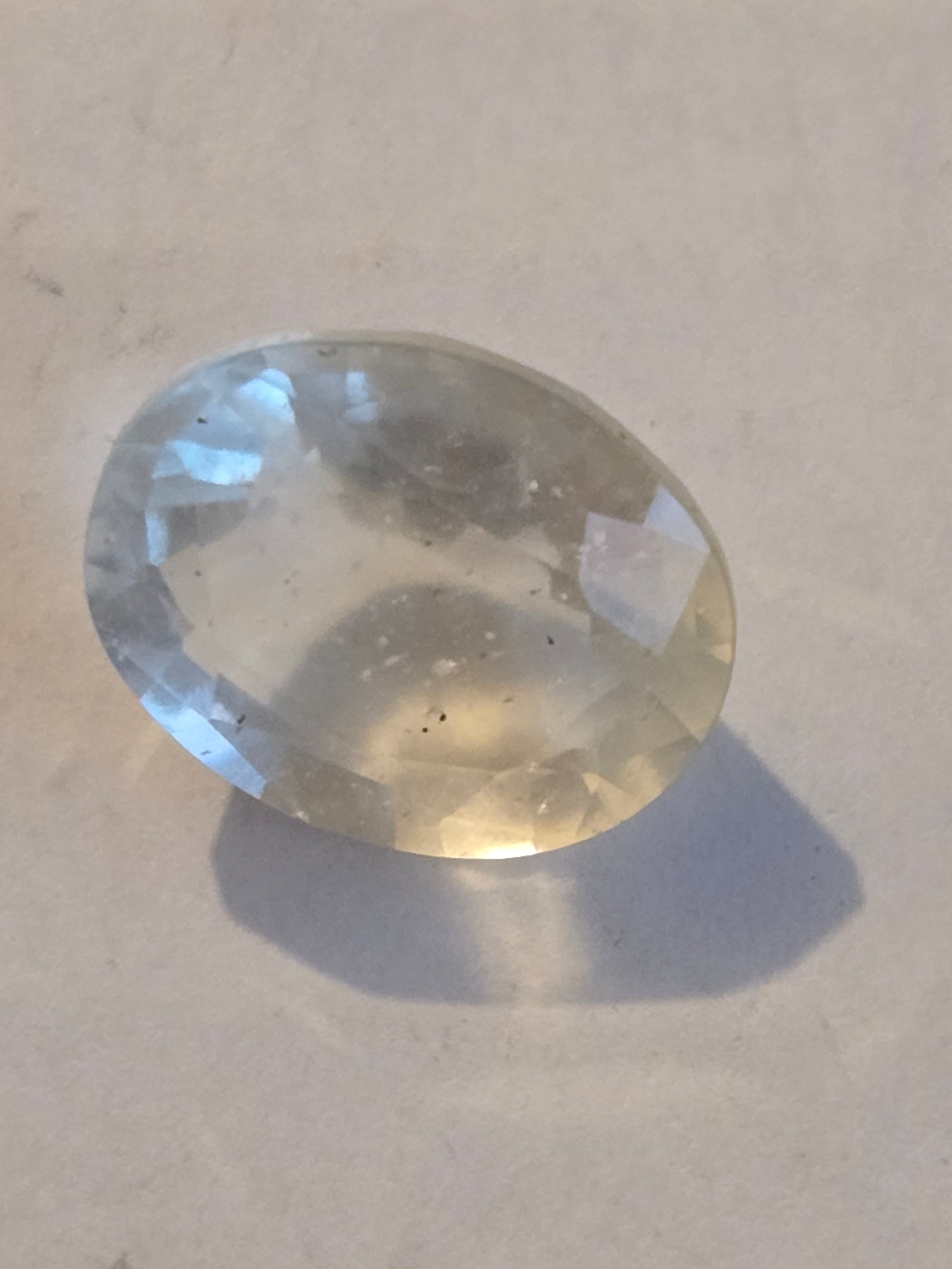 Libyan Desert Glass facet