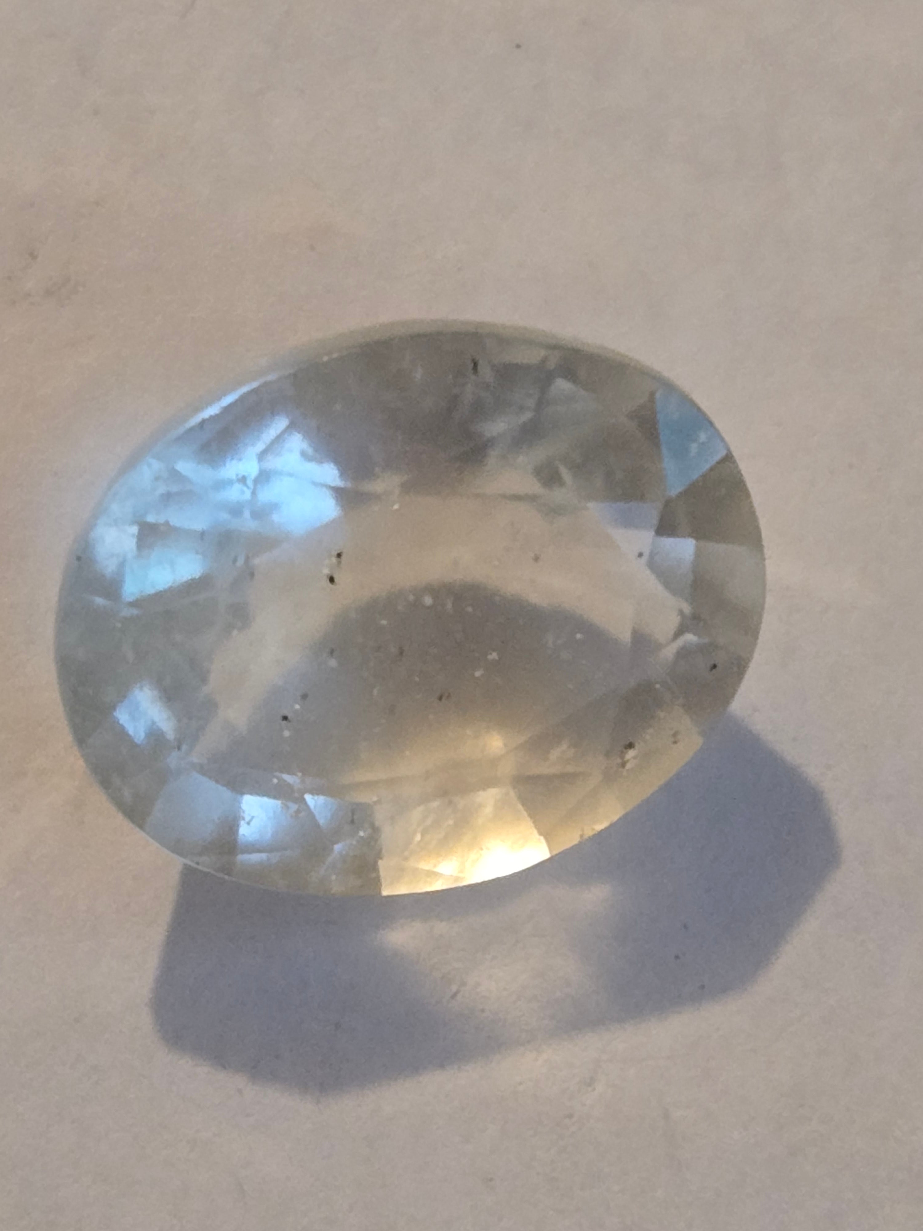 Libyan Desert Glass facet