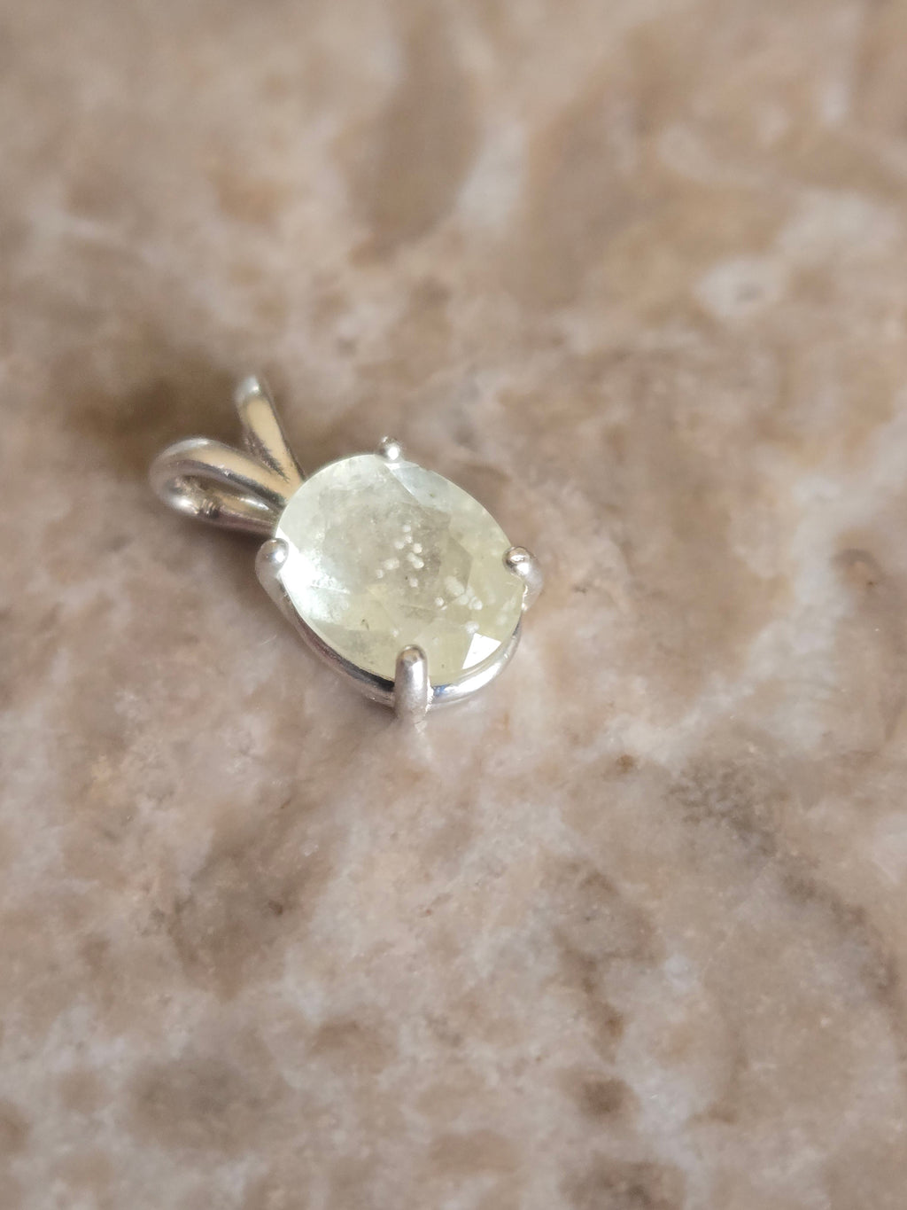 Libyan Desert Glass pendant