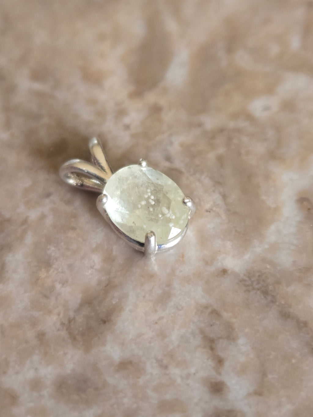 Libyan Desert Glass pendant