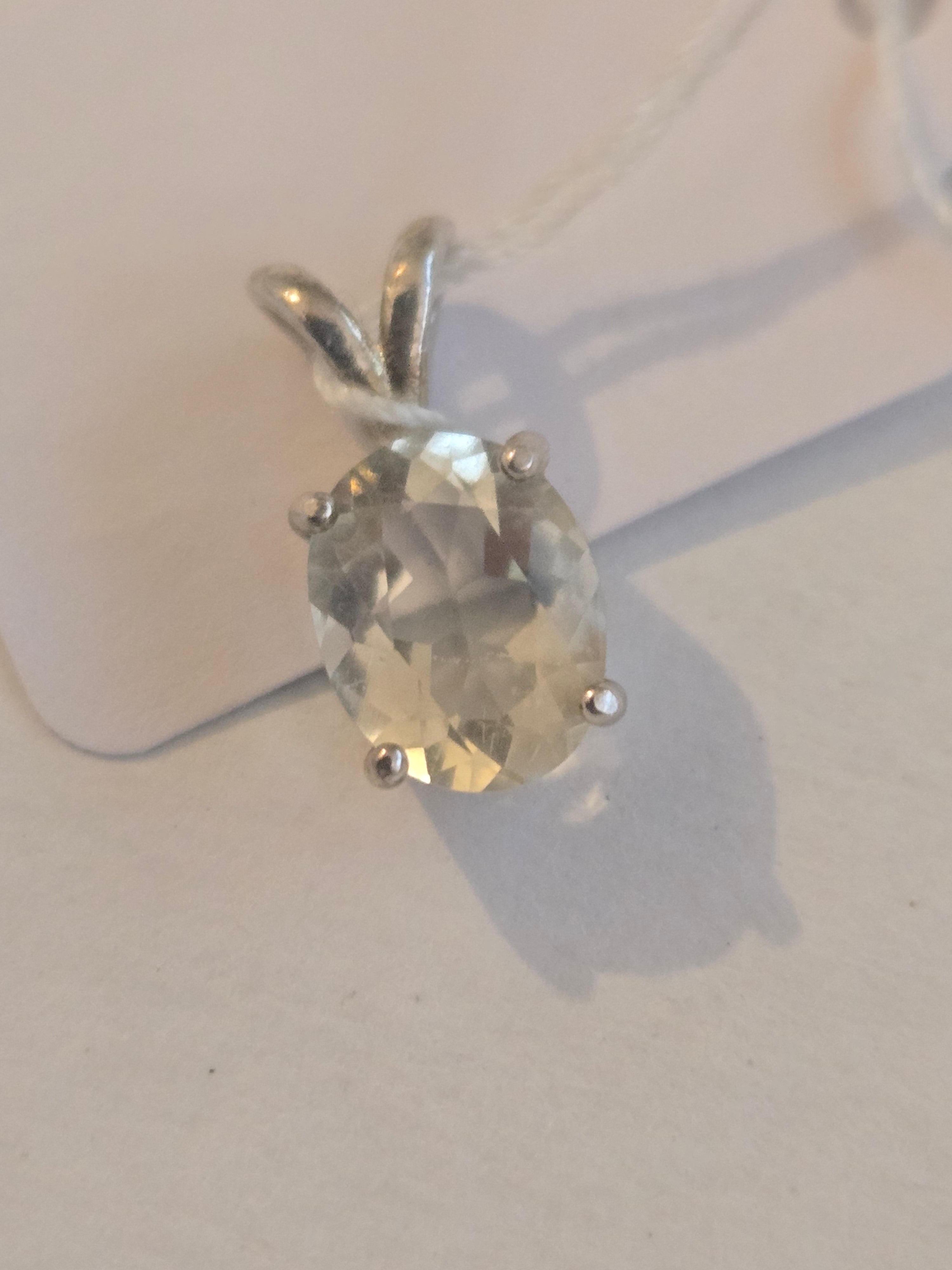 Libyan Desert Glass pendant