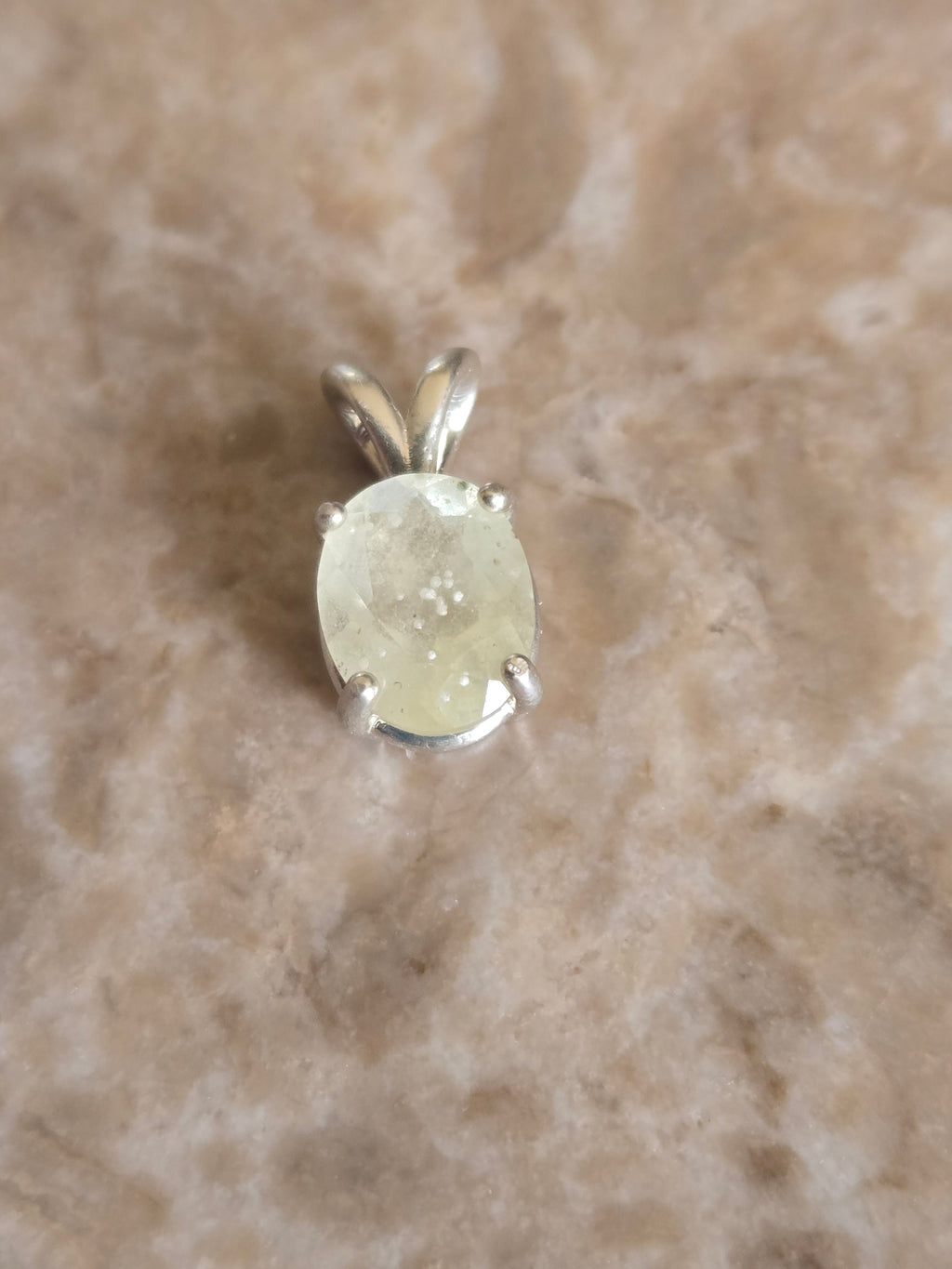 Libyan Desert Glass pendant