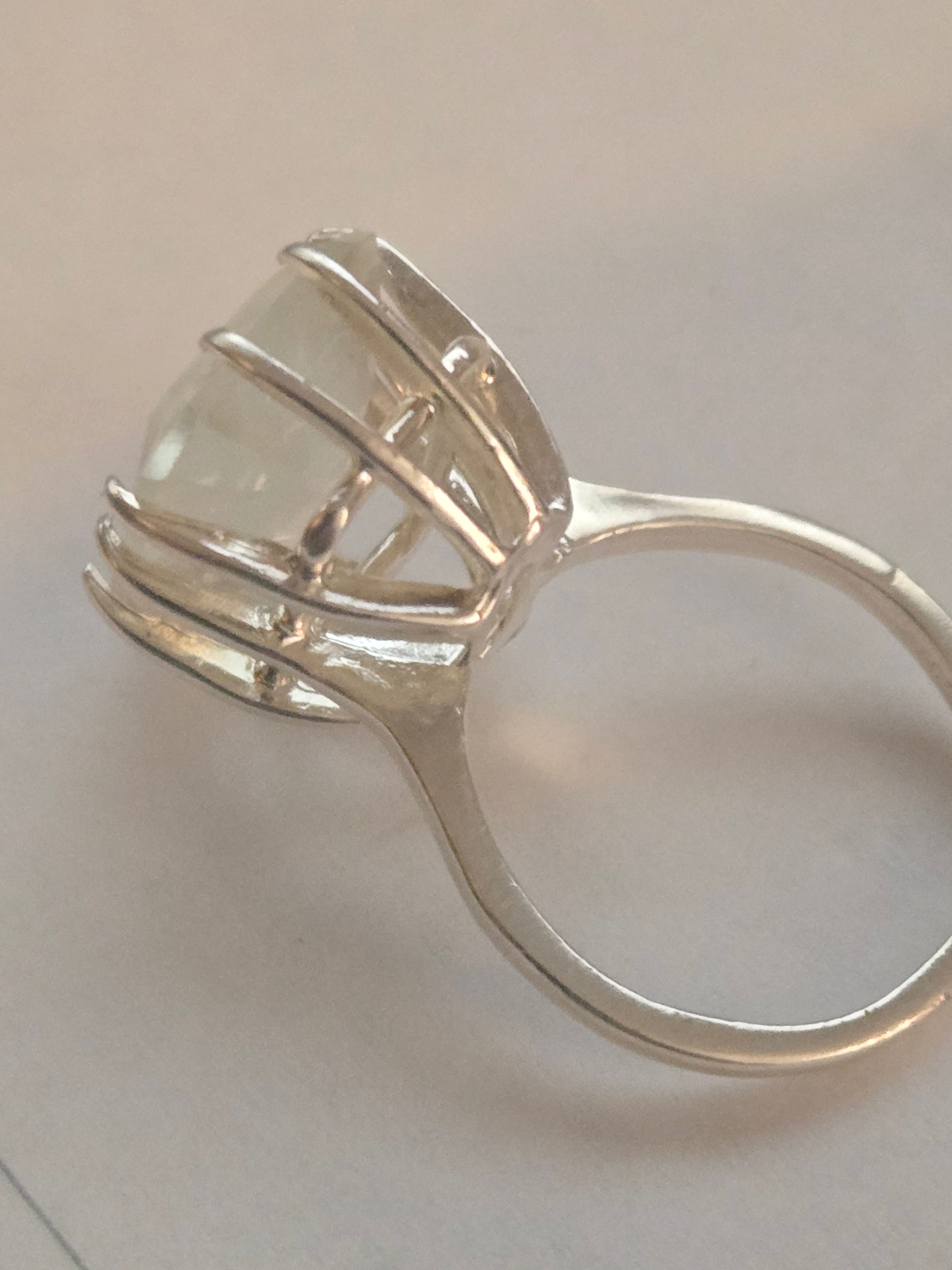 Libyan Desert Glass ring
