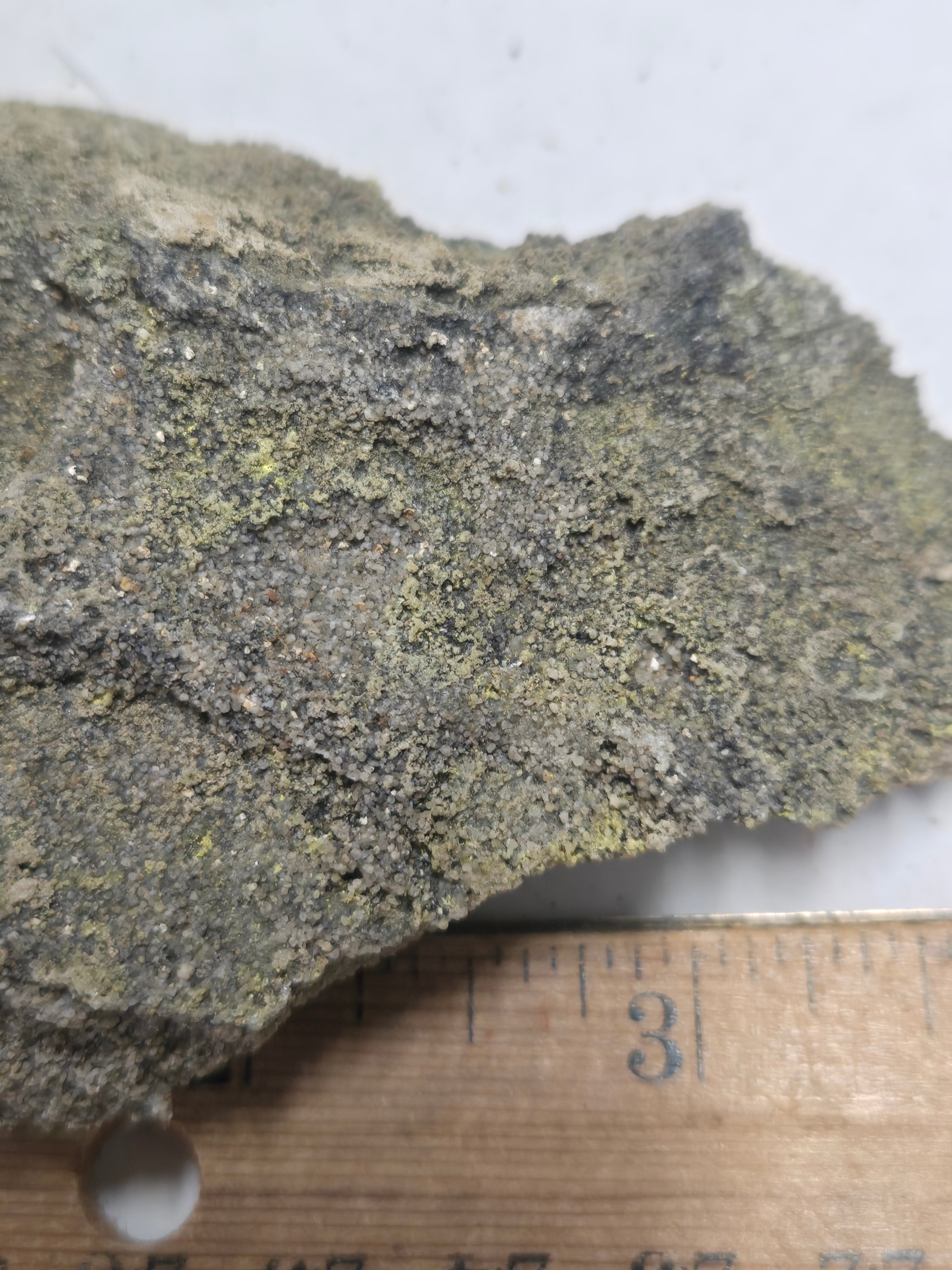Liebigite with vanoxite