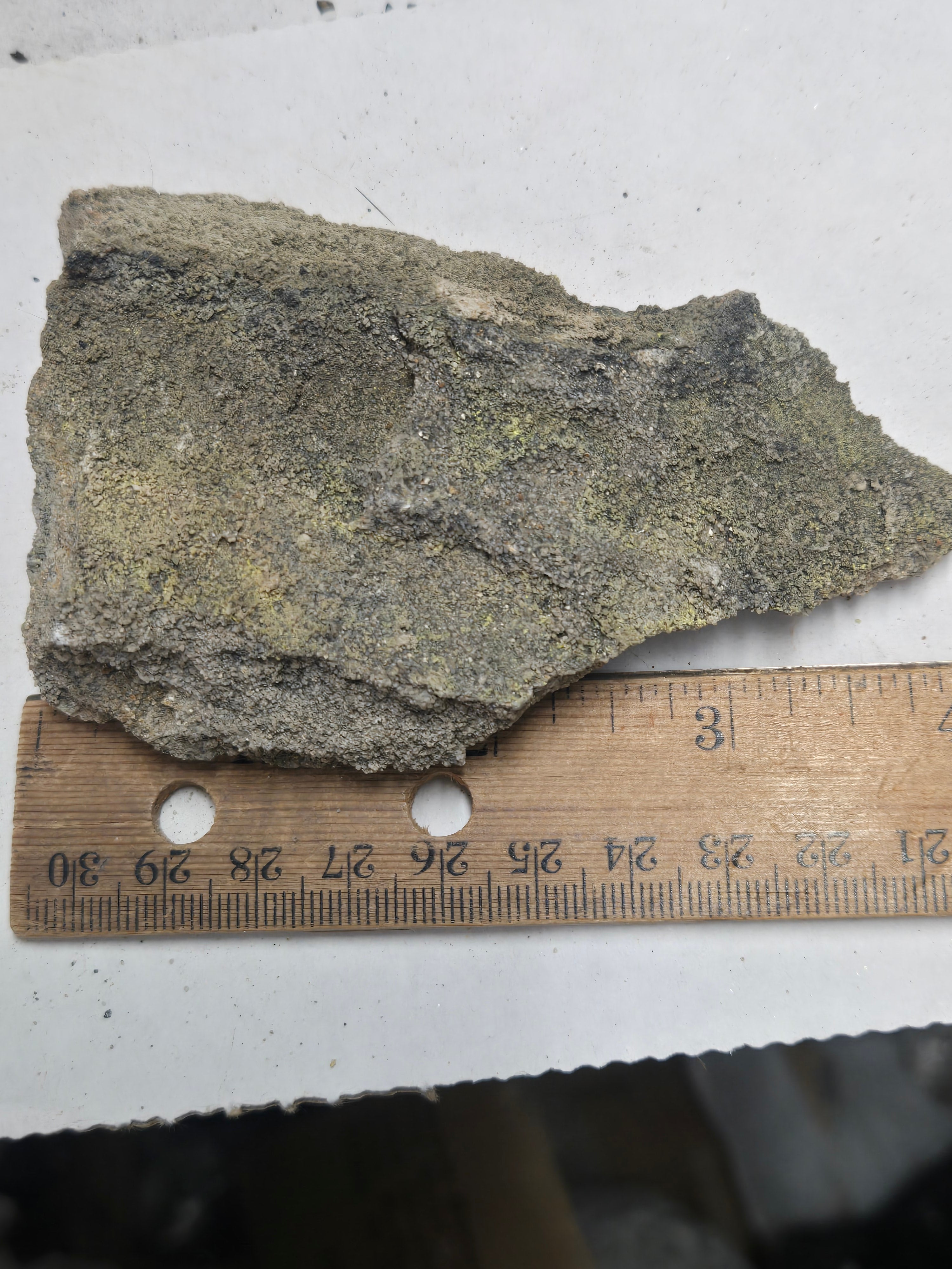 Liebigite with vanoxite