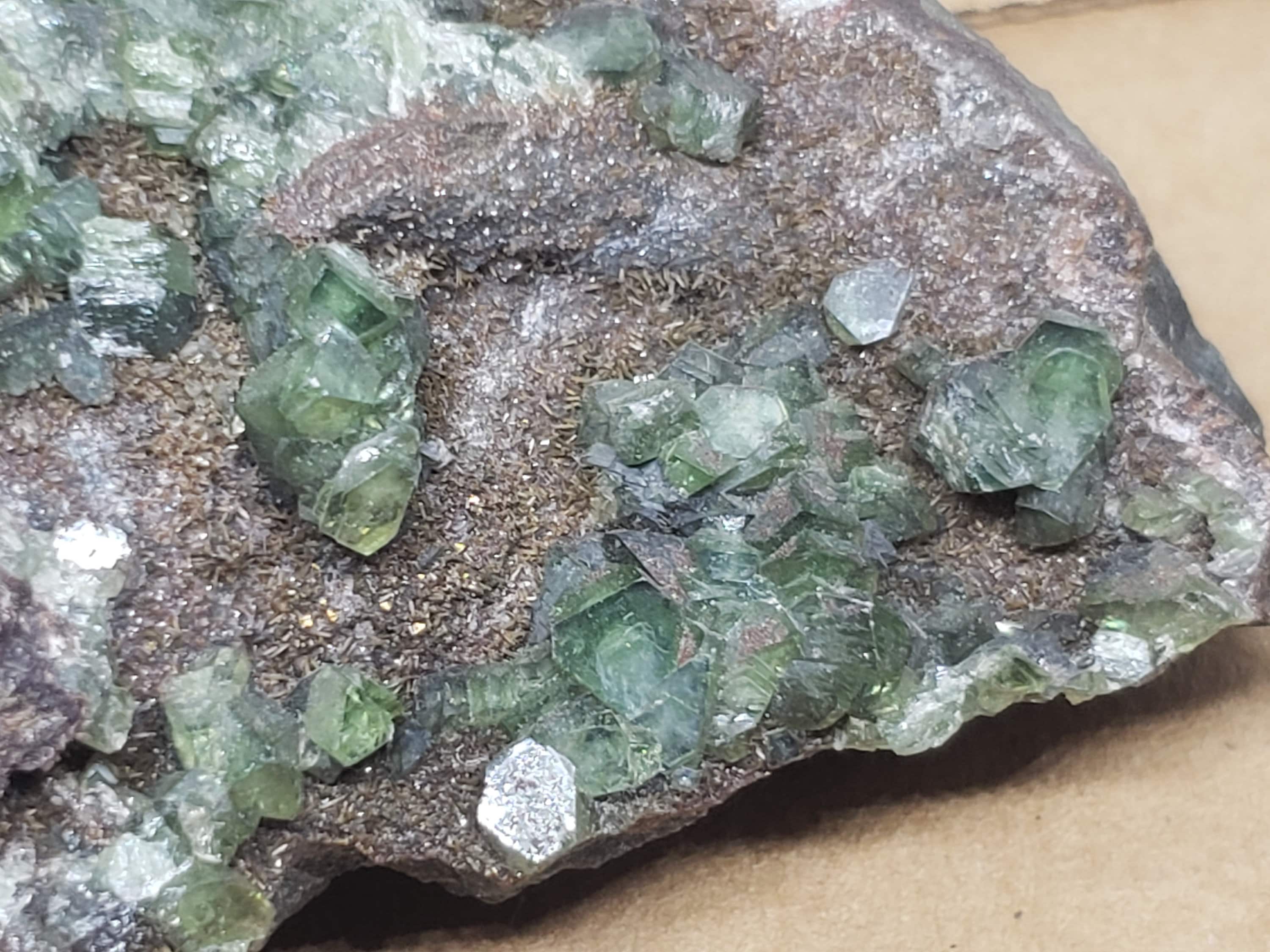 Ludlamite Crystals