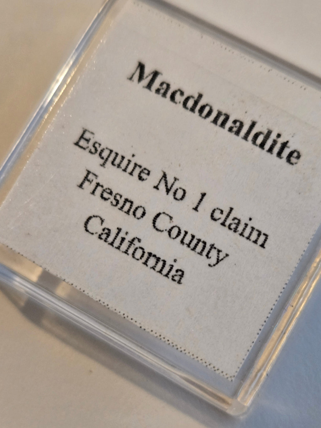 Macdonaldite