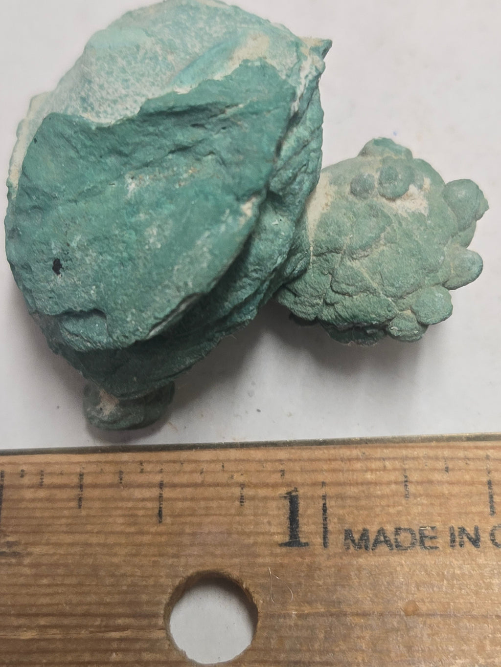 Malachite concretion