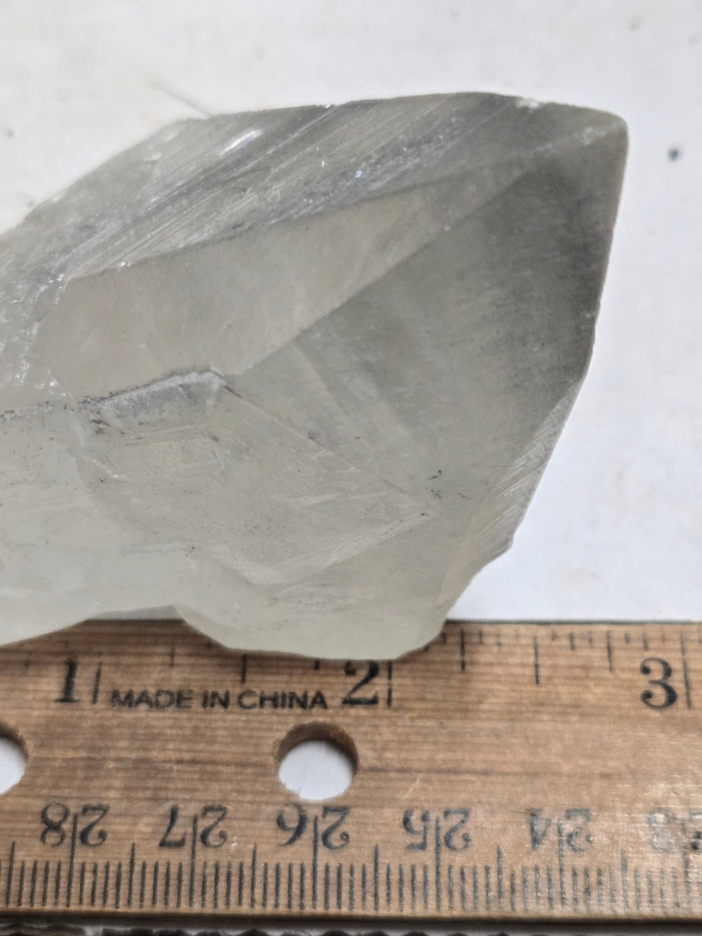Marcasite in calcite