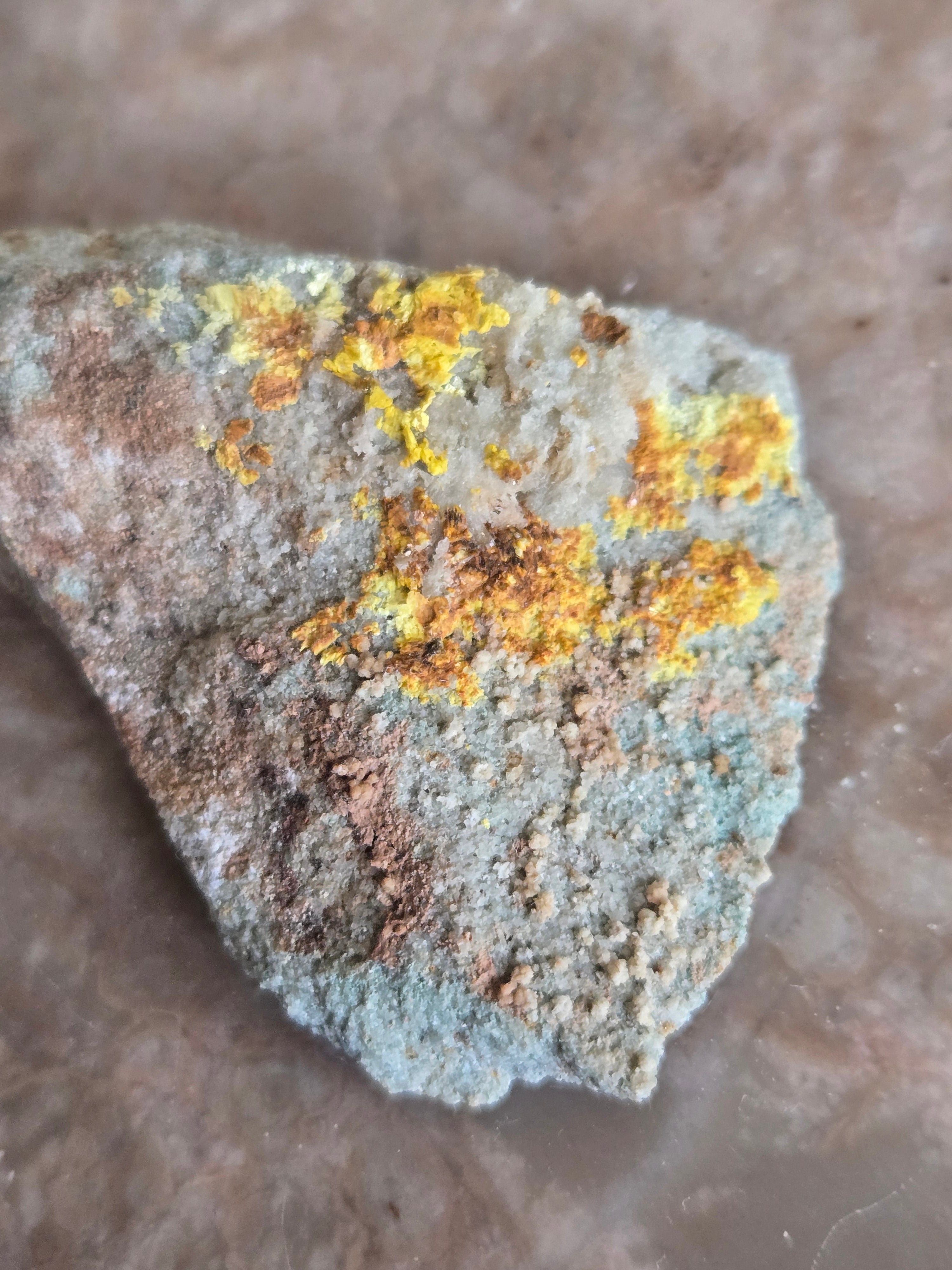 Metarossite with rossite