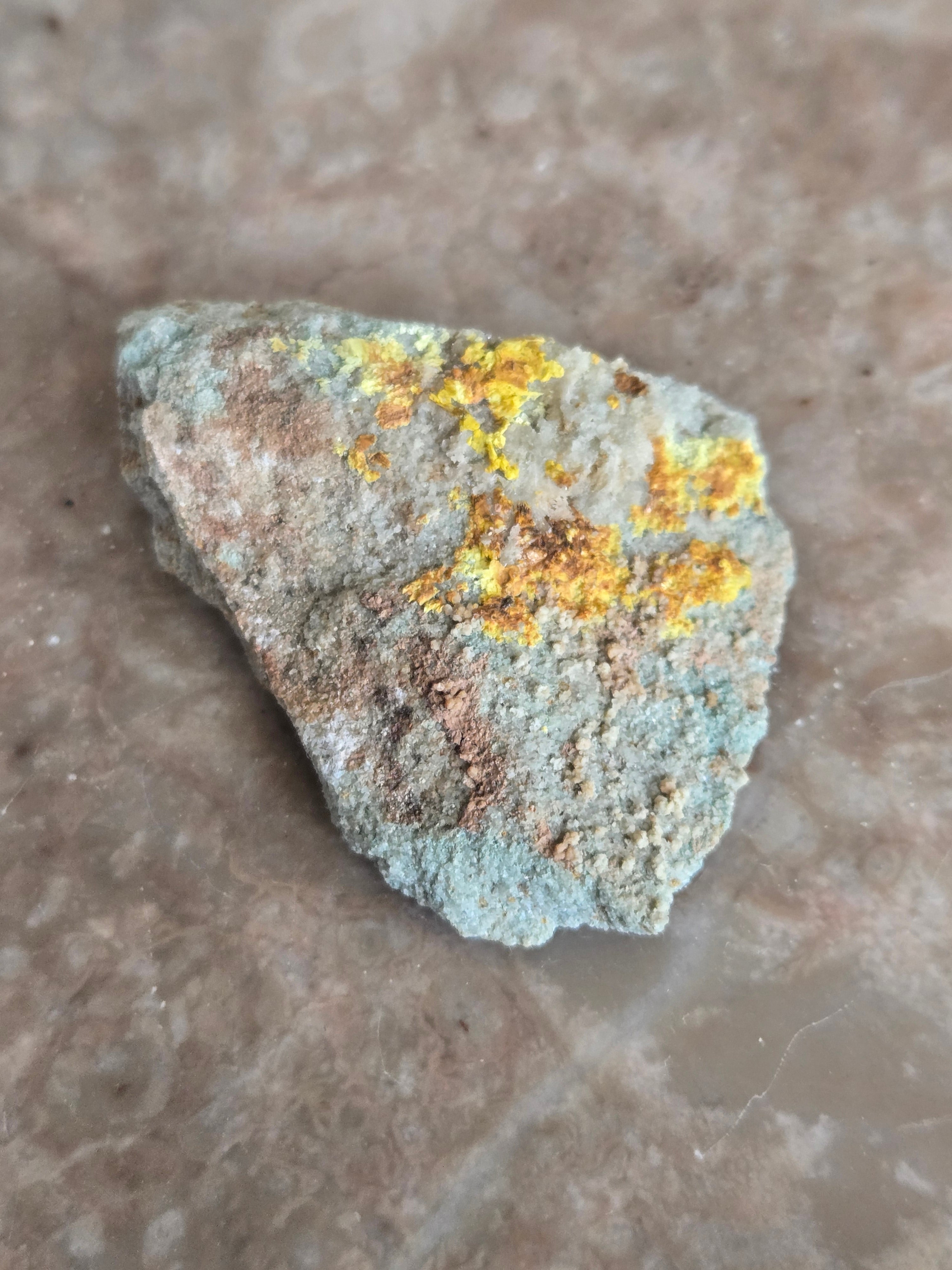 Metarossite with rossite