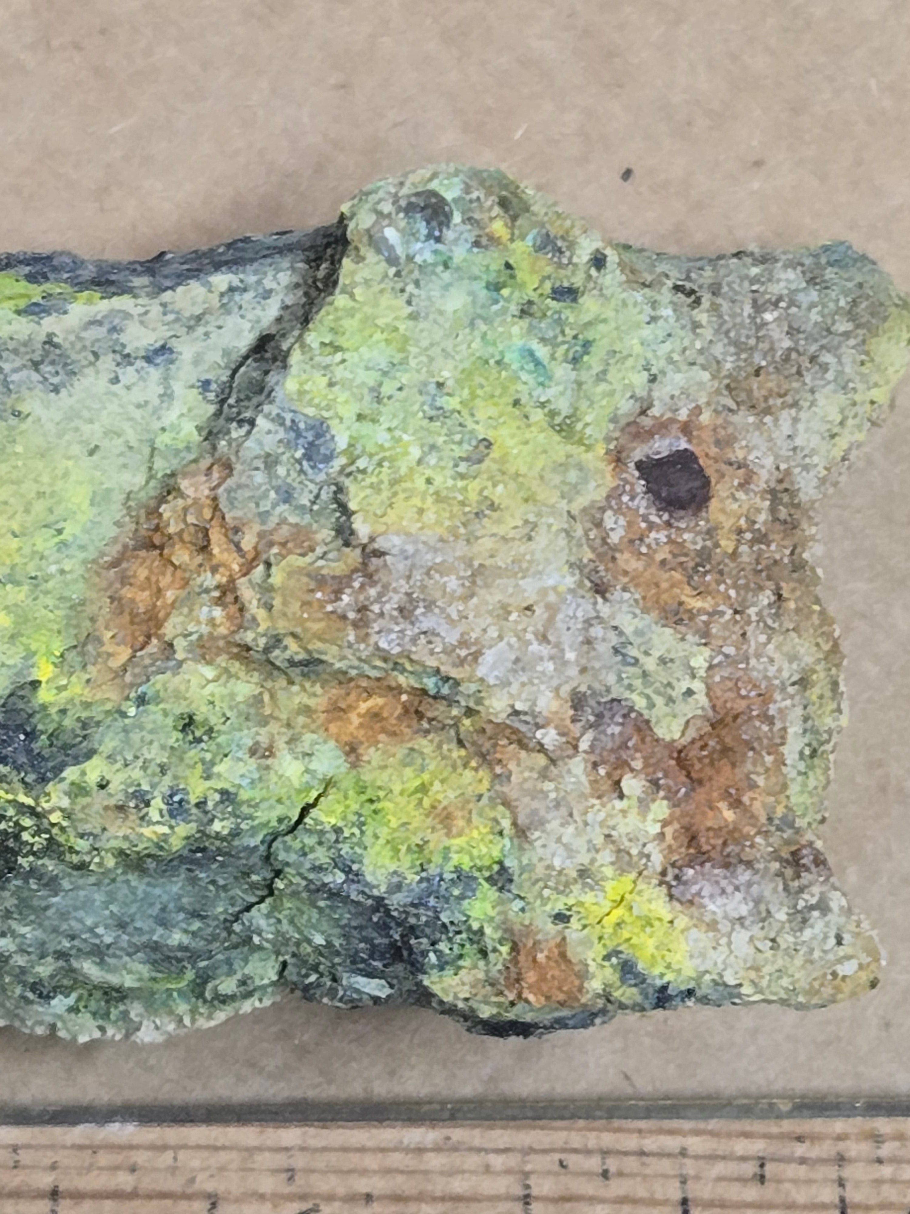 Metavoltine Natrozippeite specimen