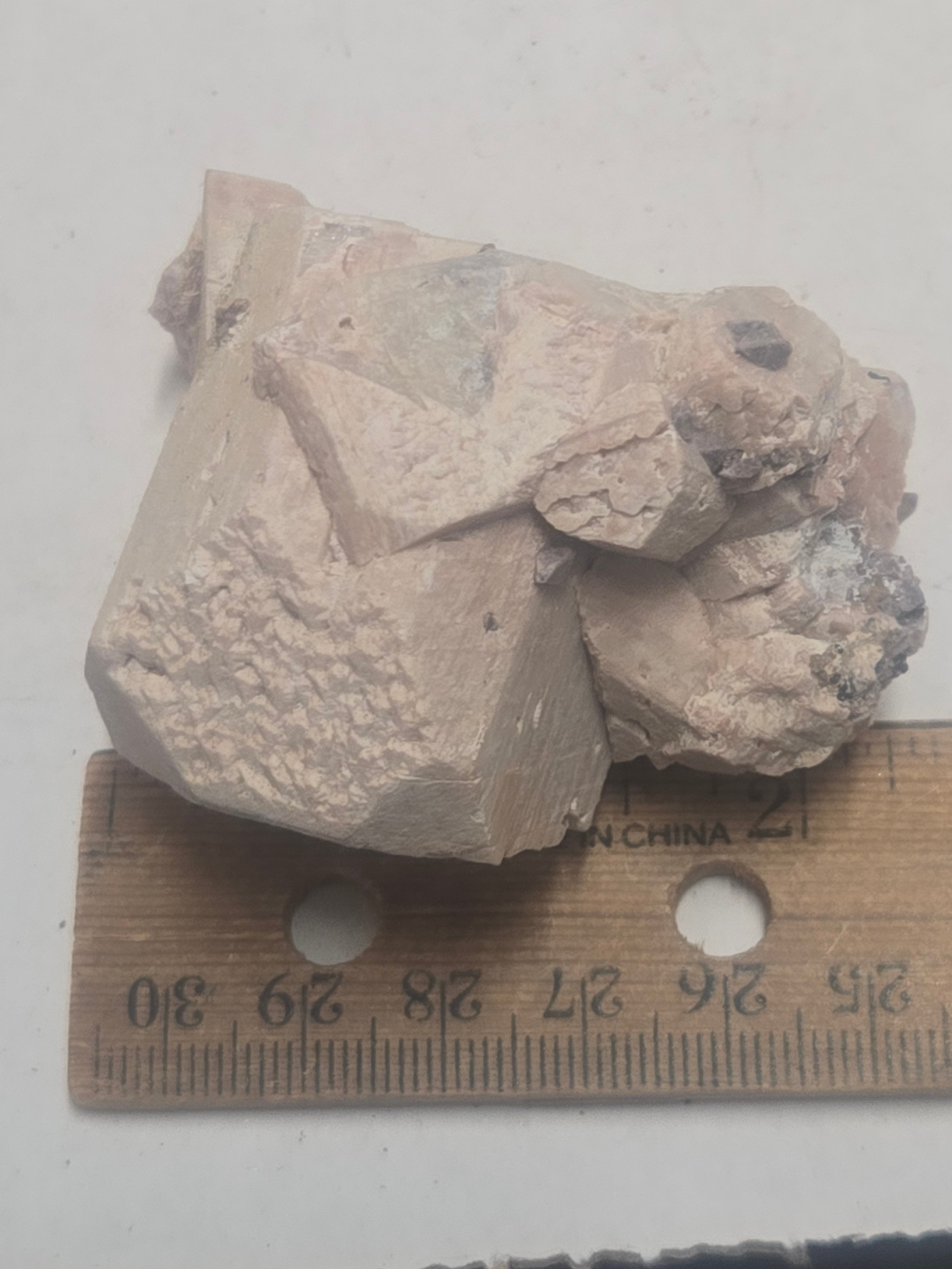 Microcline and Zircon specimen