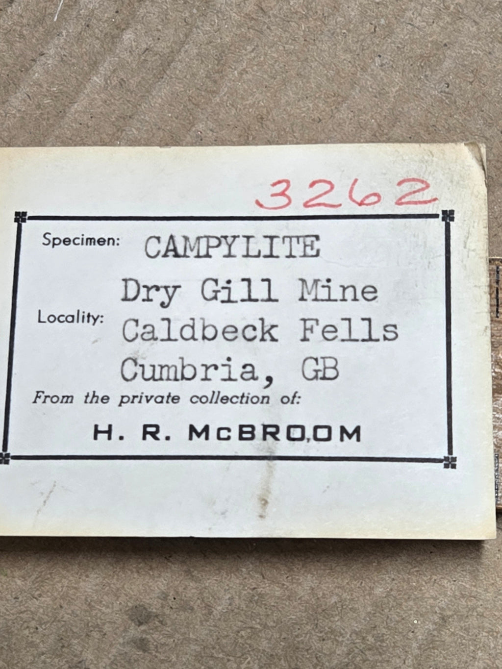 Mimetite var Campylite