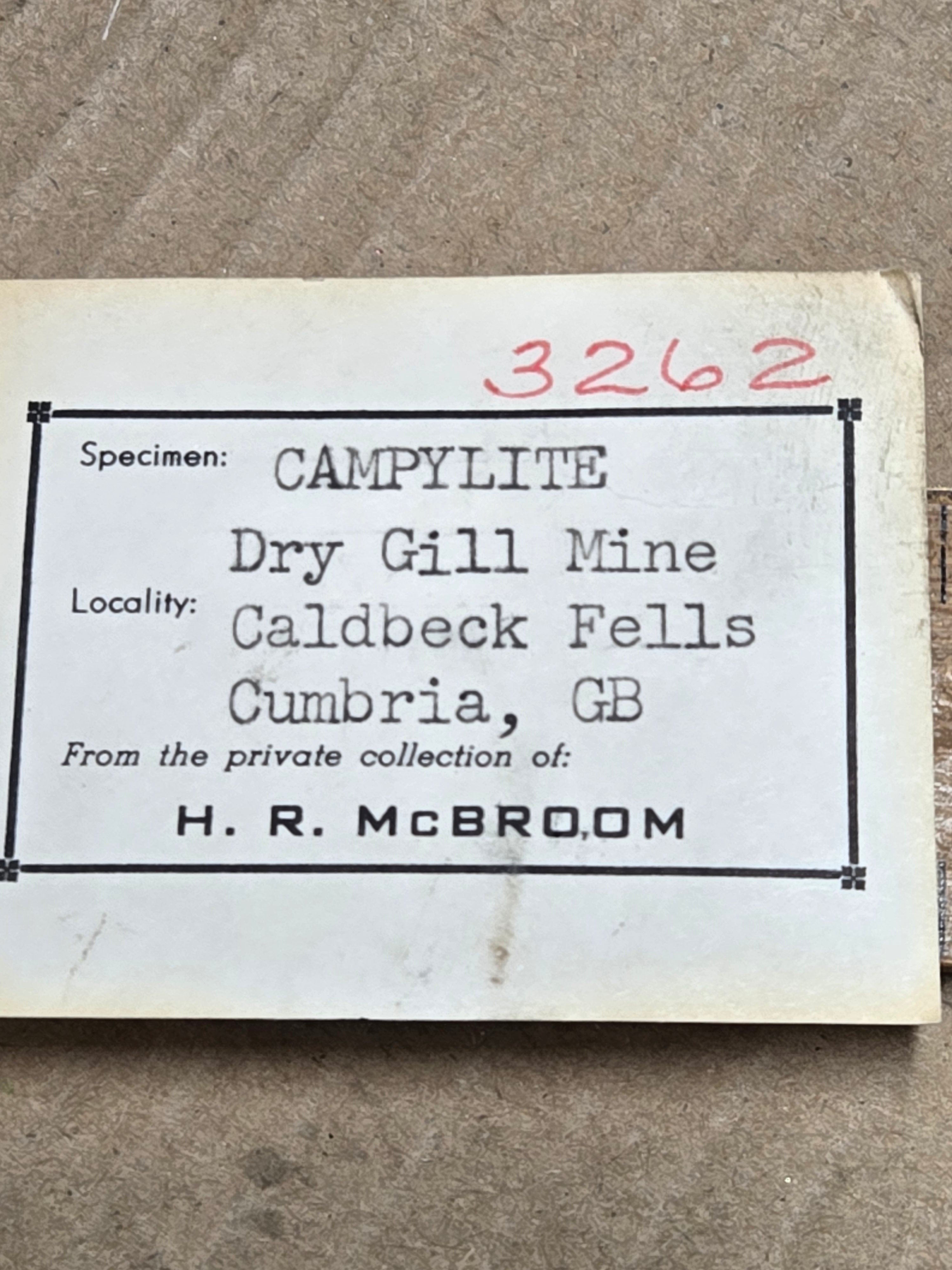 Mimetite var Campylite