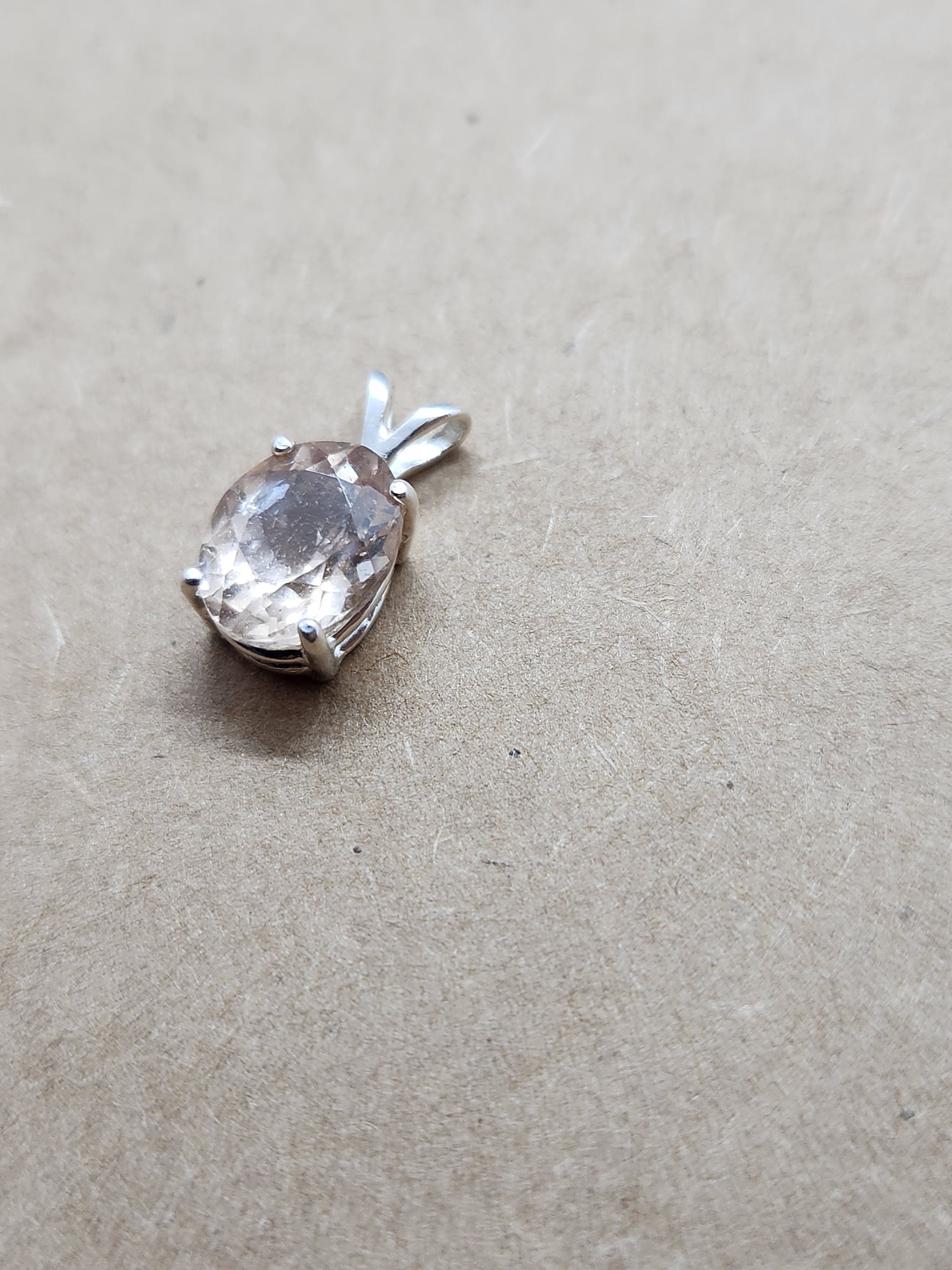 Morganite Pendant