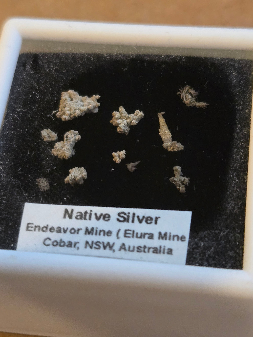Native silver