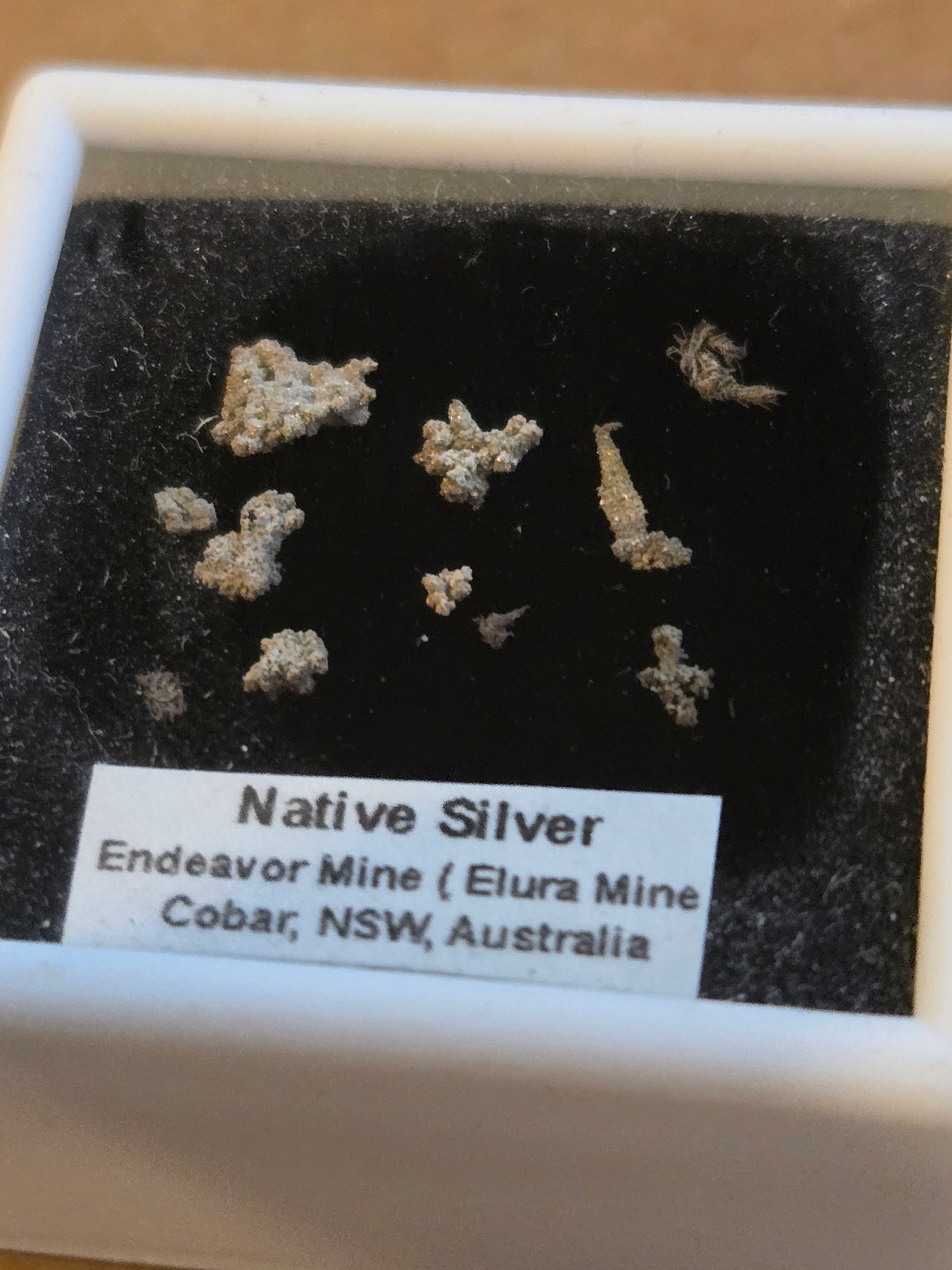 Native silver