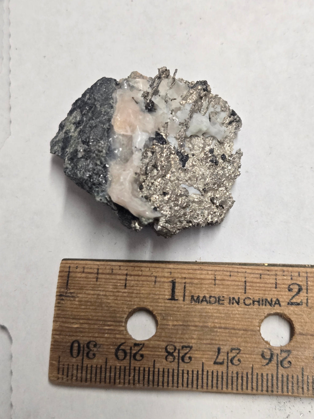 Native silver specimen