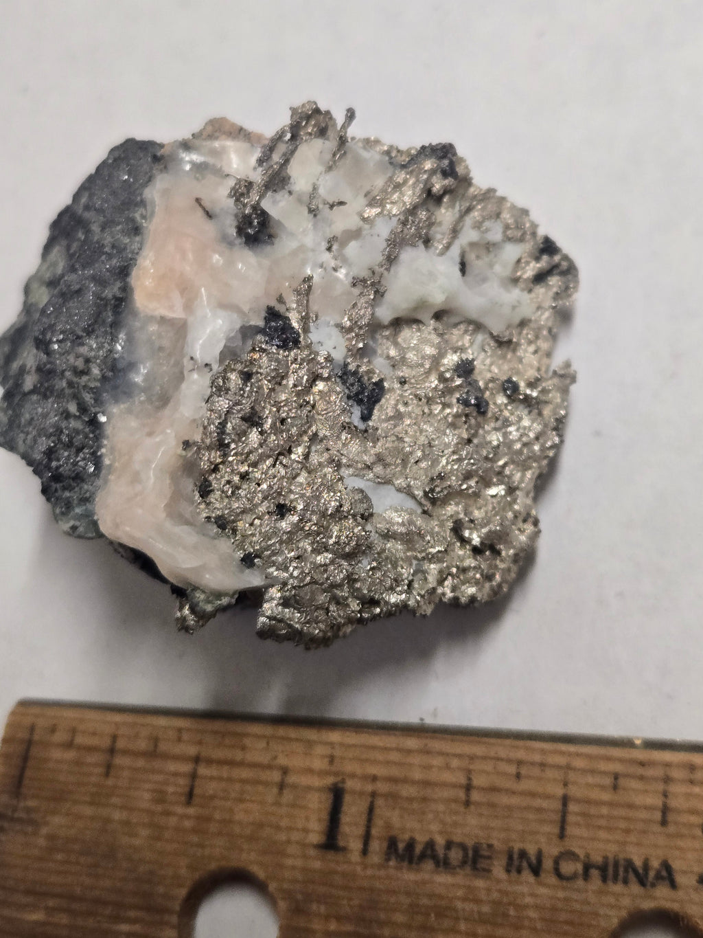 Native silver specimen